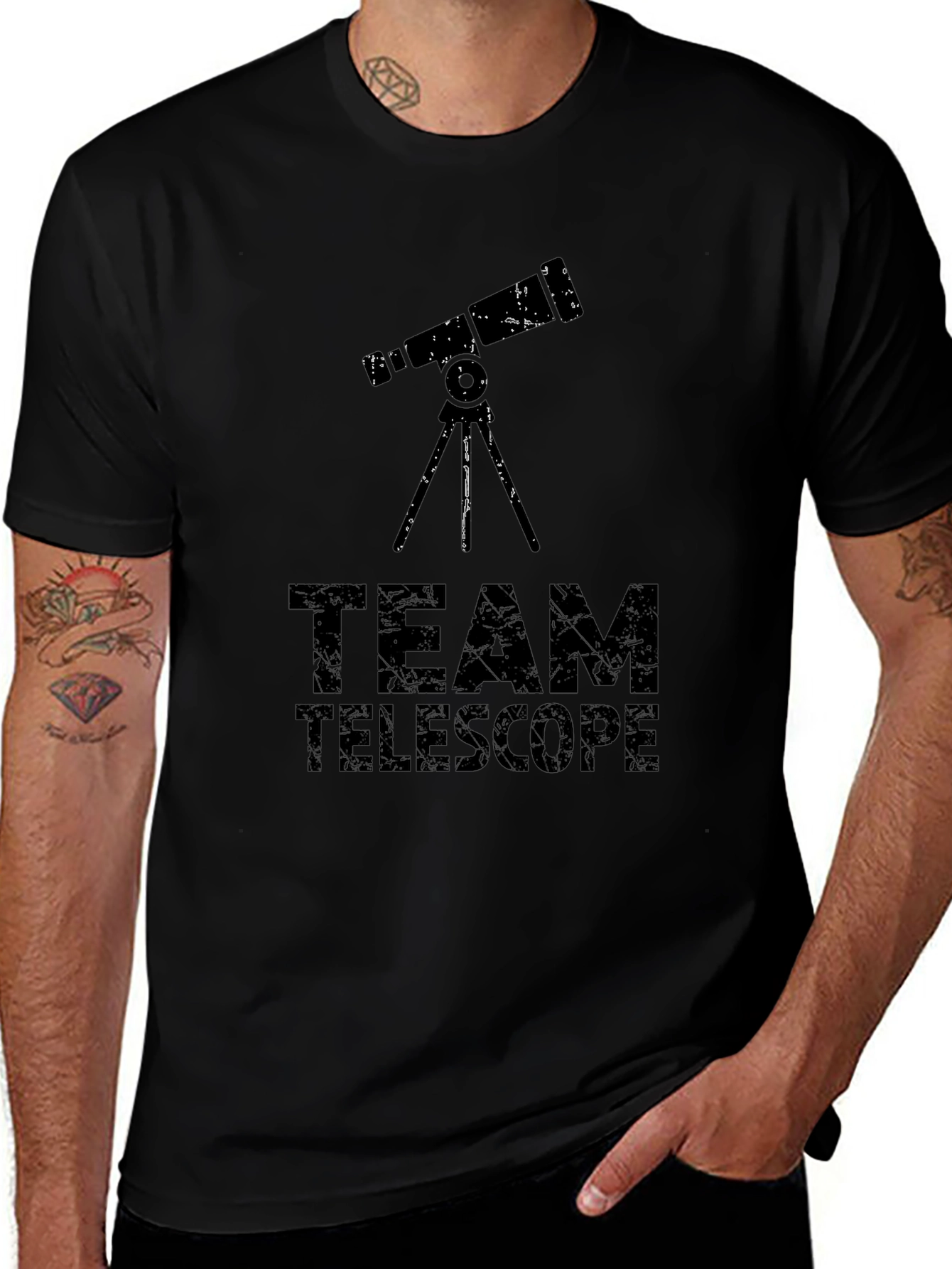 Team Telescope T-Shirt - Astronomy Lover Gift