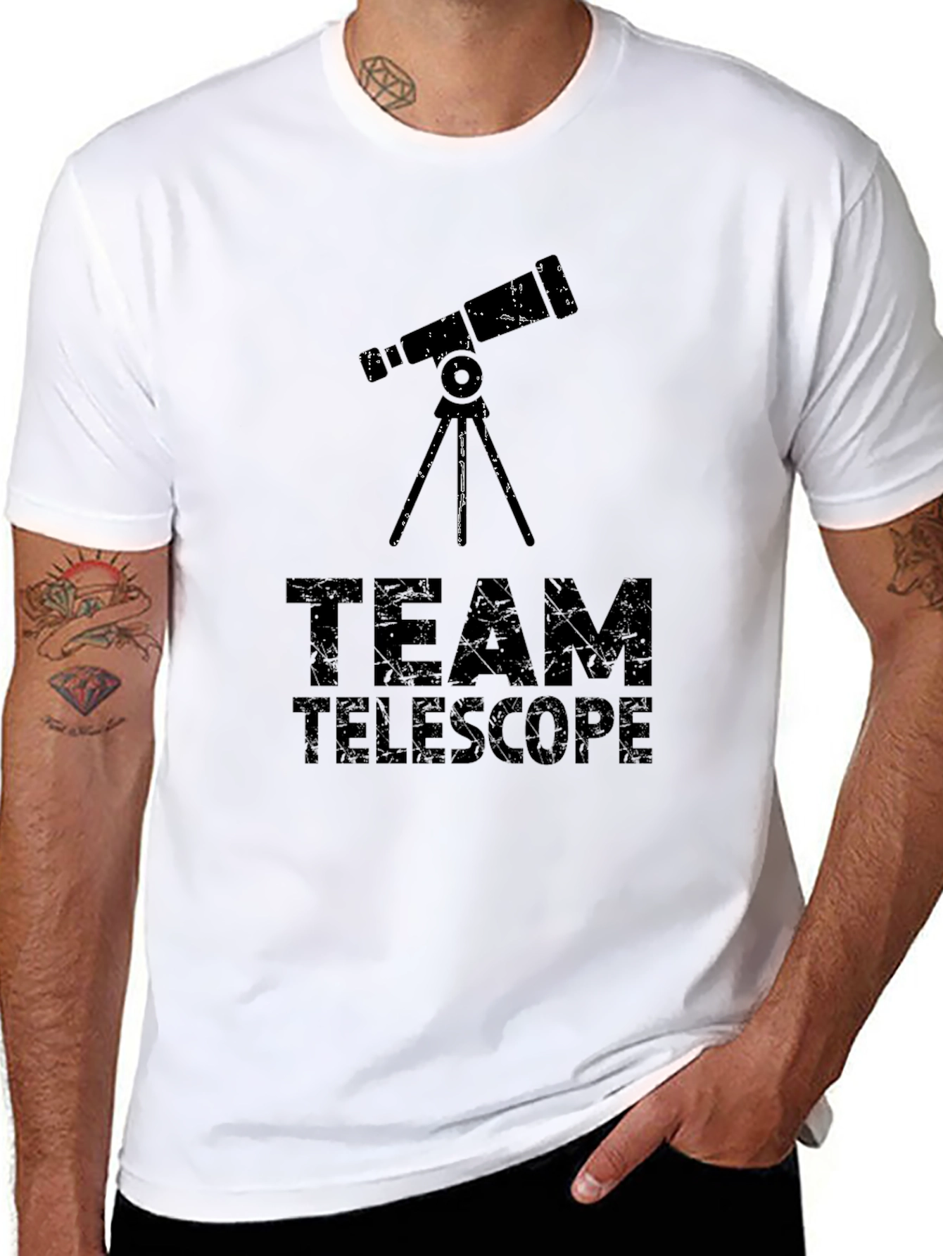 Team Telescope T-Shirt - Astronomy Lover Gift