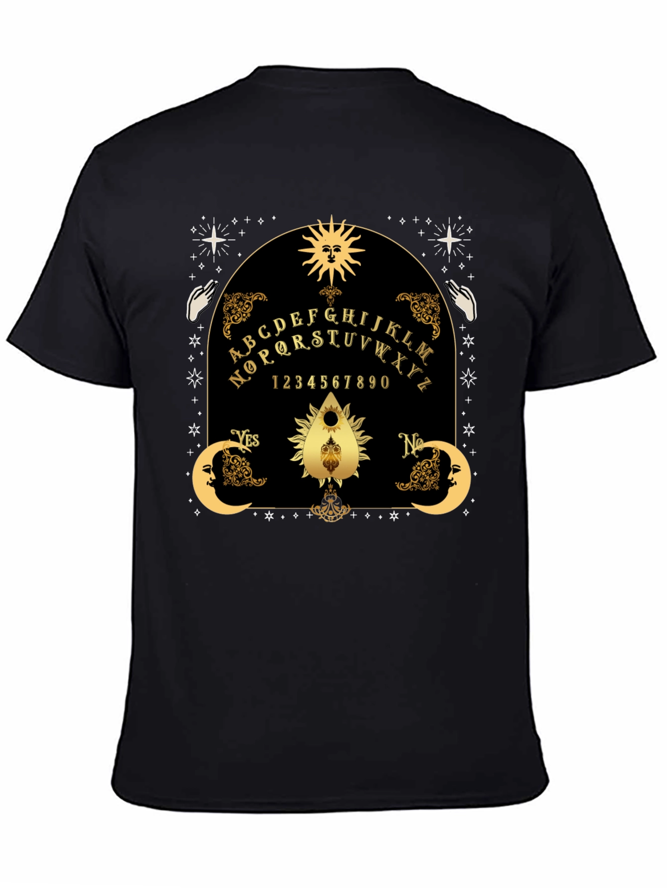 Mystic Ouija Board T-Shirt - Goth Occult Apparel