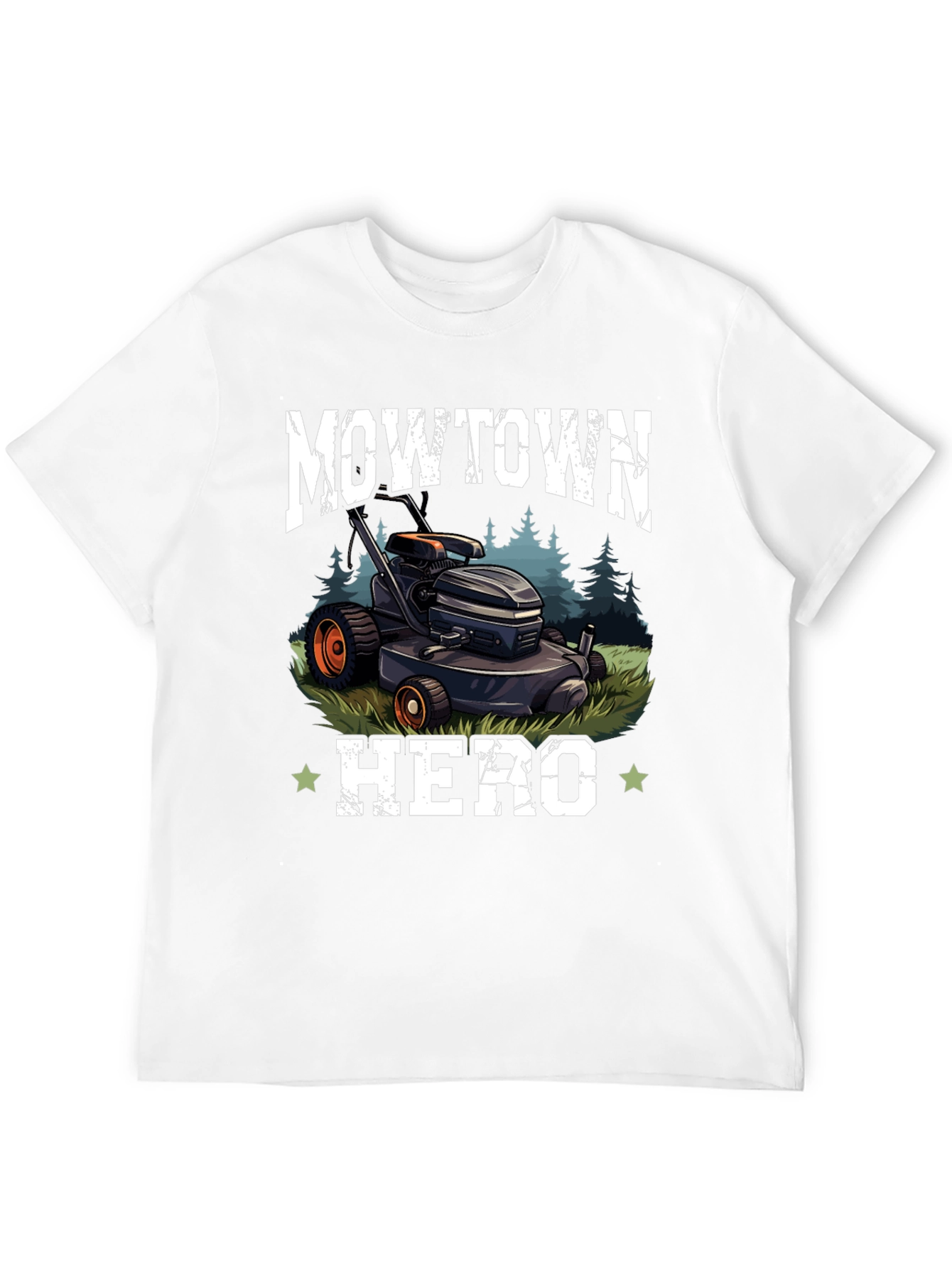 Mowtown Hero Graphic Tee - Lawn Care T-Shirt
