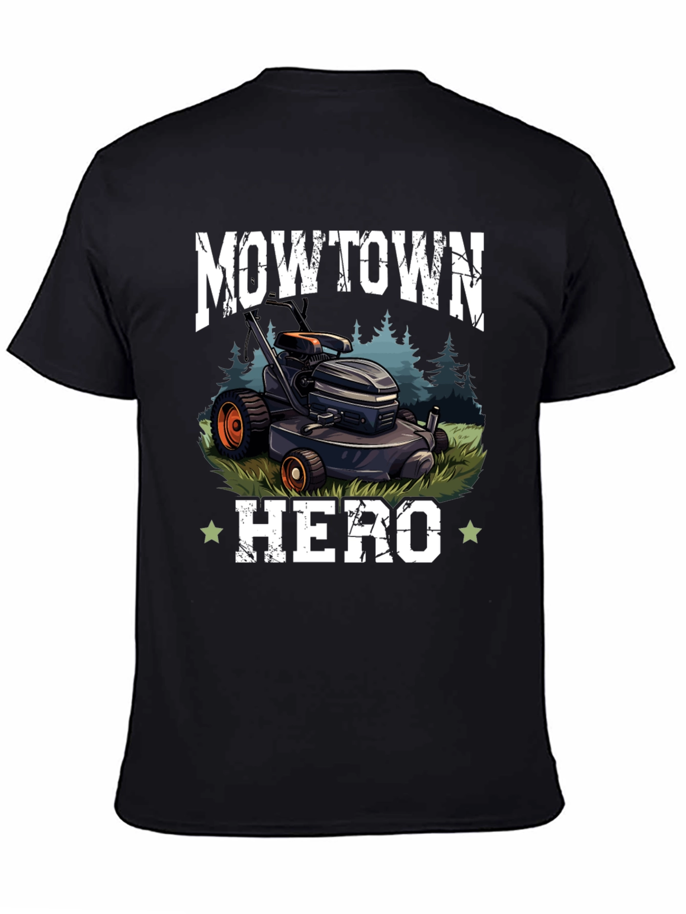 Mowtown Hero Graphic Tee - Lawn Care T-Shirt