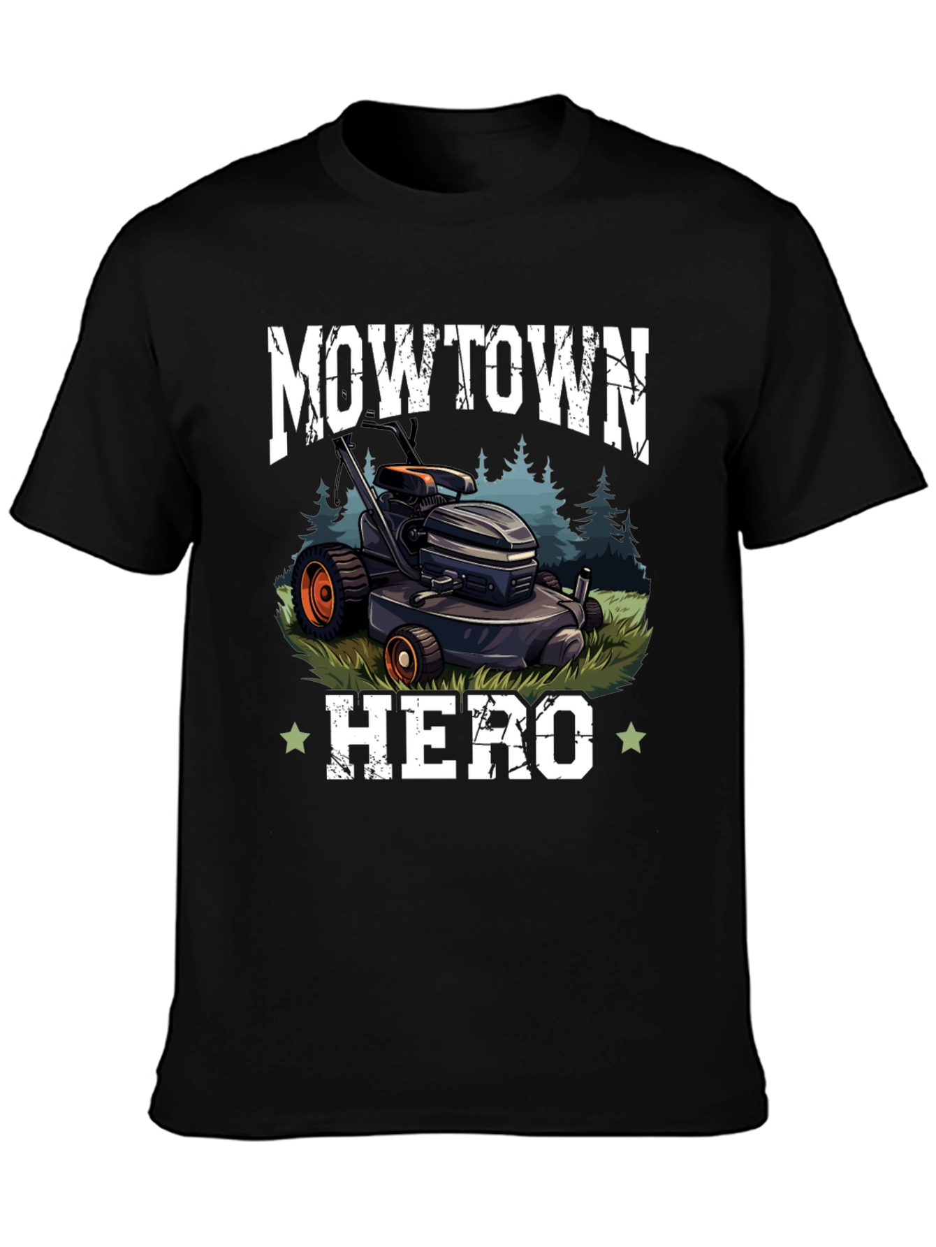 Mowtown Hero Graphic Tee - Lawn Care T-Shirt