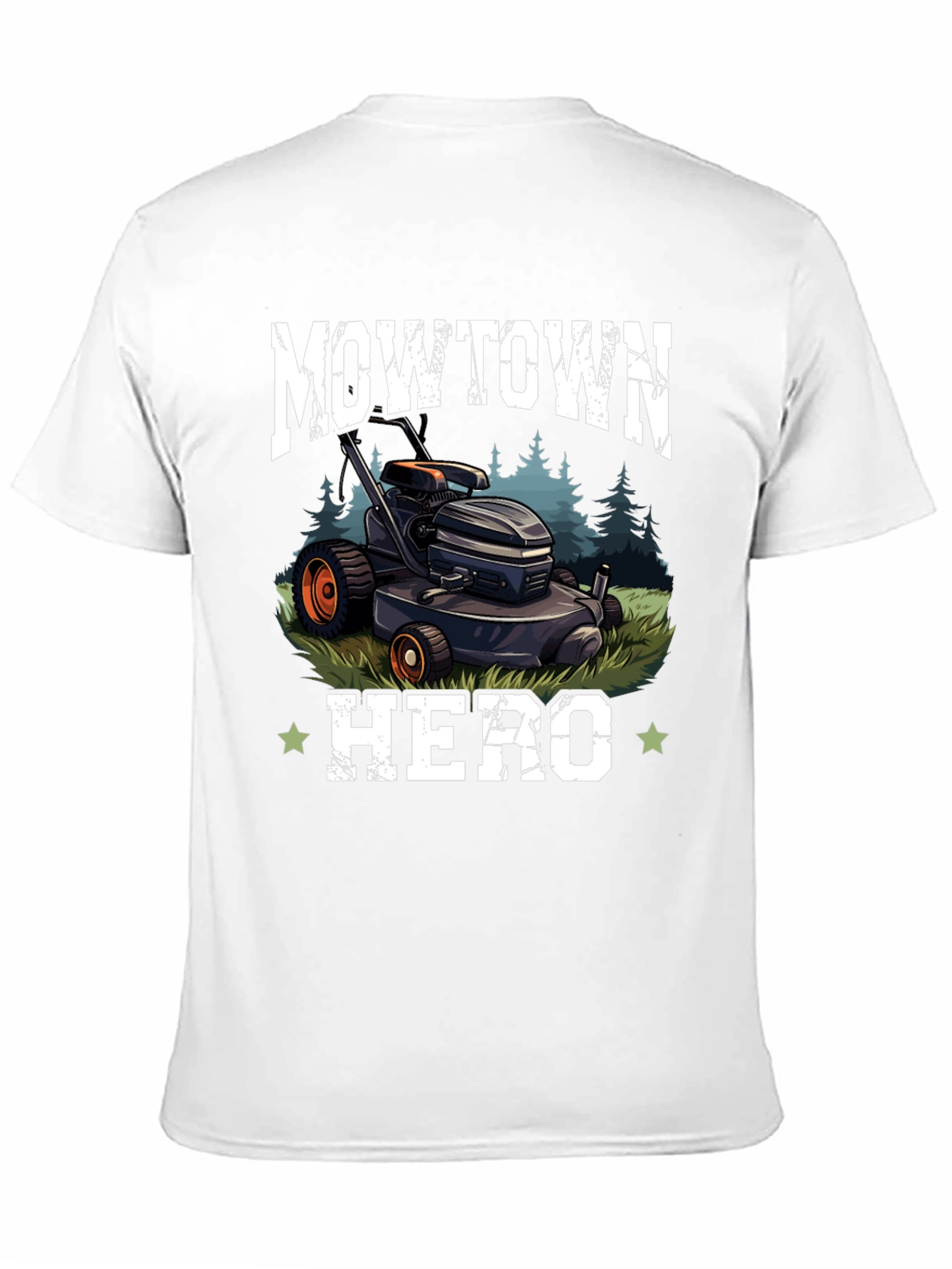 Mowtown Hero Graphic Tee - Lawn Care T-Shirt