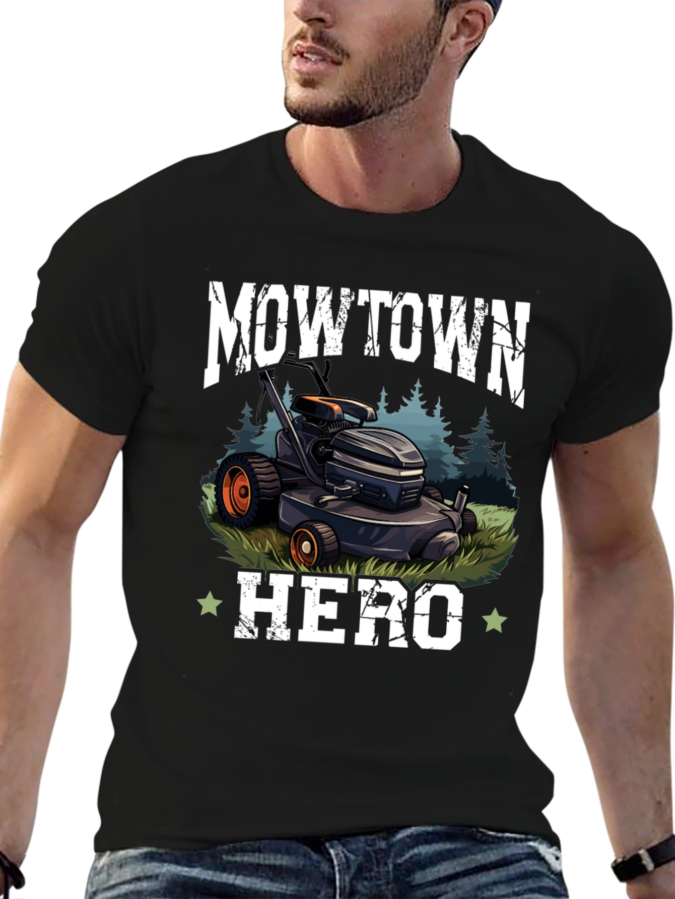 Mowtown Hero Graphic Tee - Lawn Care T-Shirt