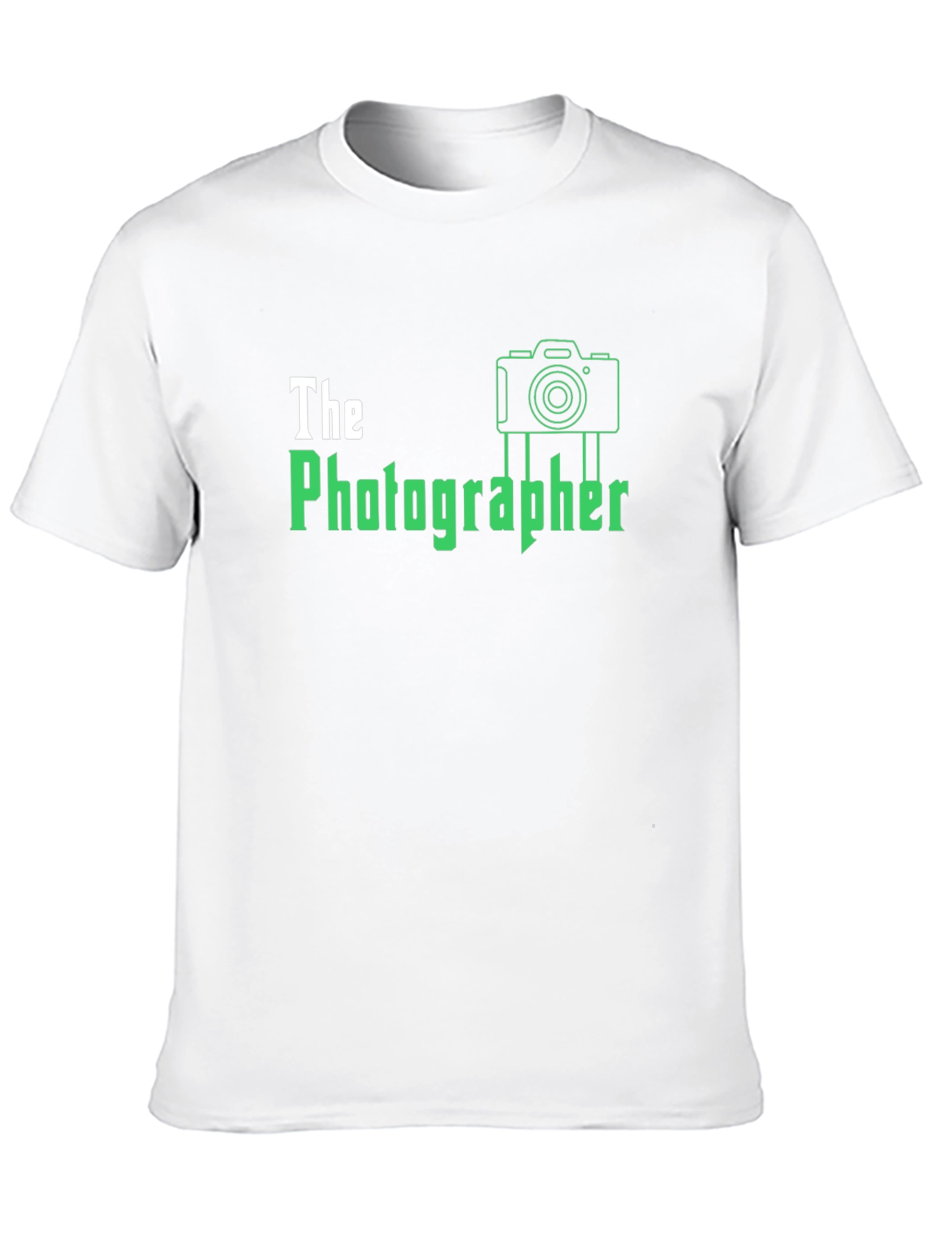 The Photographer Graphic Tee - Black
