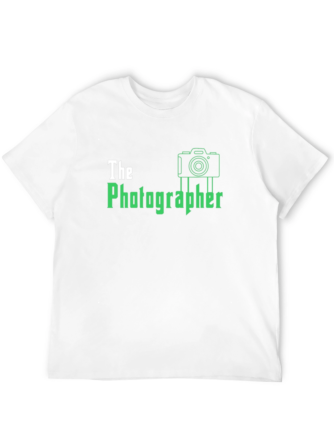 The Photographer Graphic Tee - Black