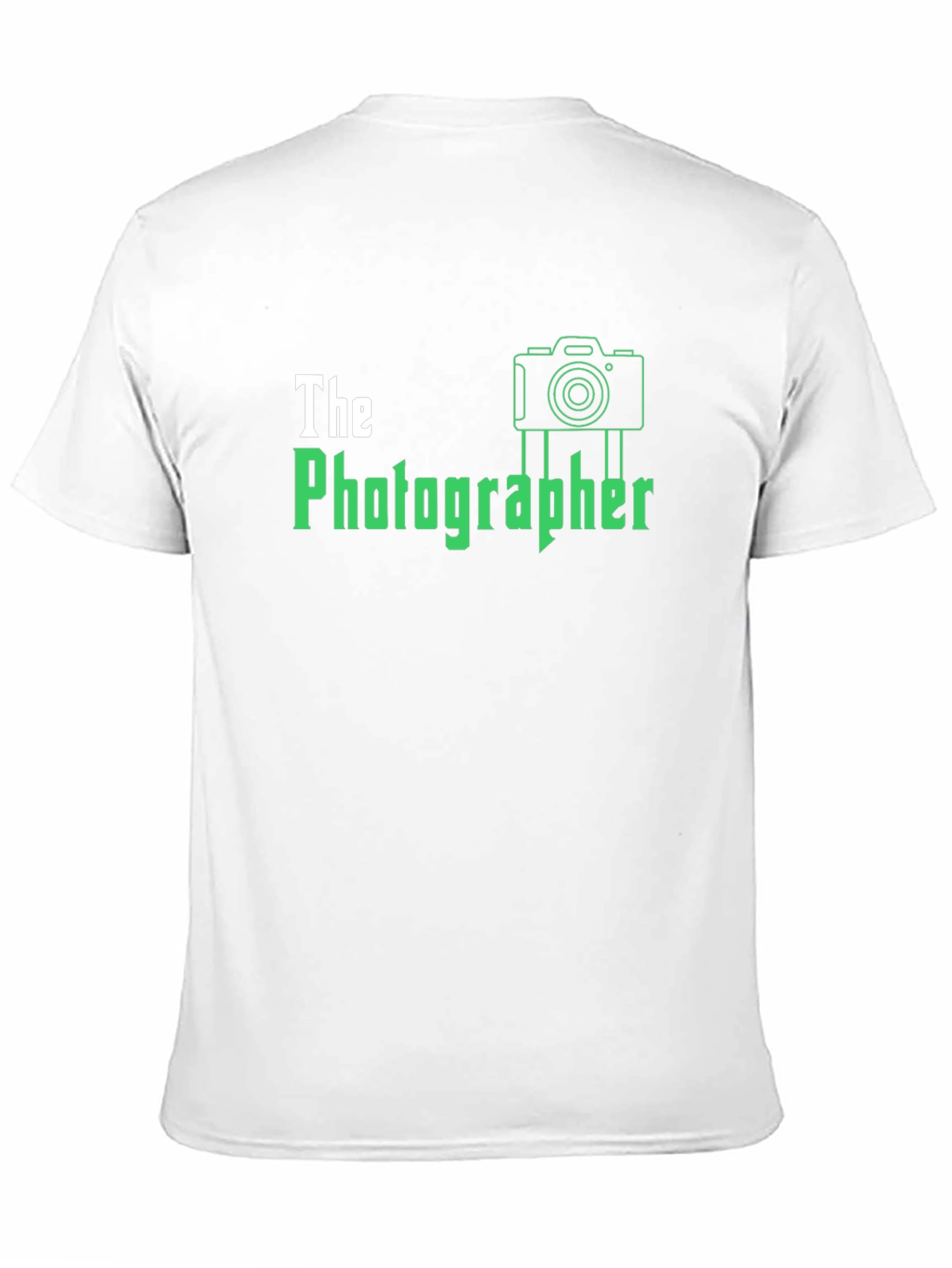 The Photographer Graphic Tee - Black