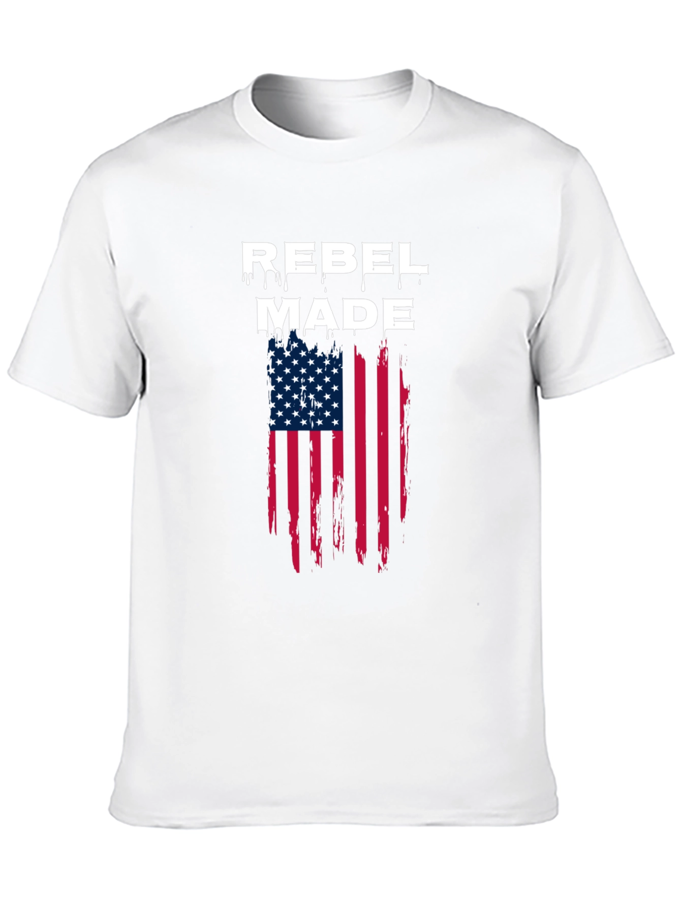 Rebel Made American Flag T-Shirt