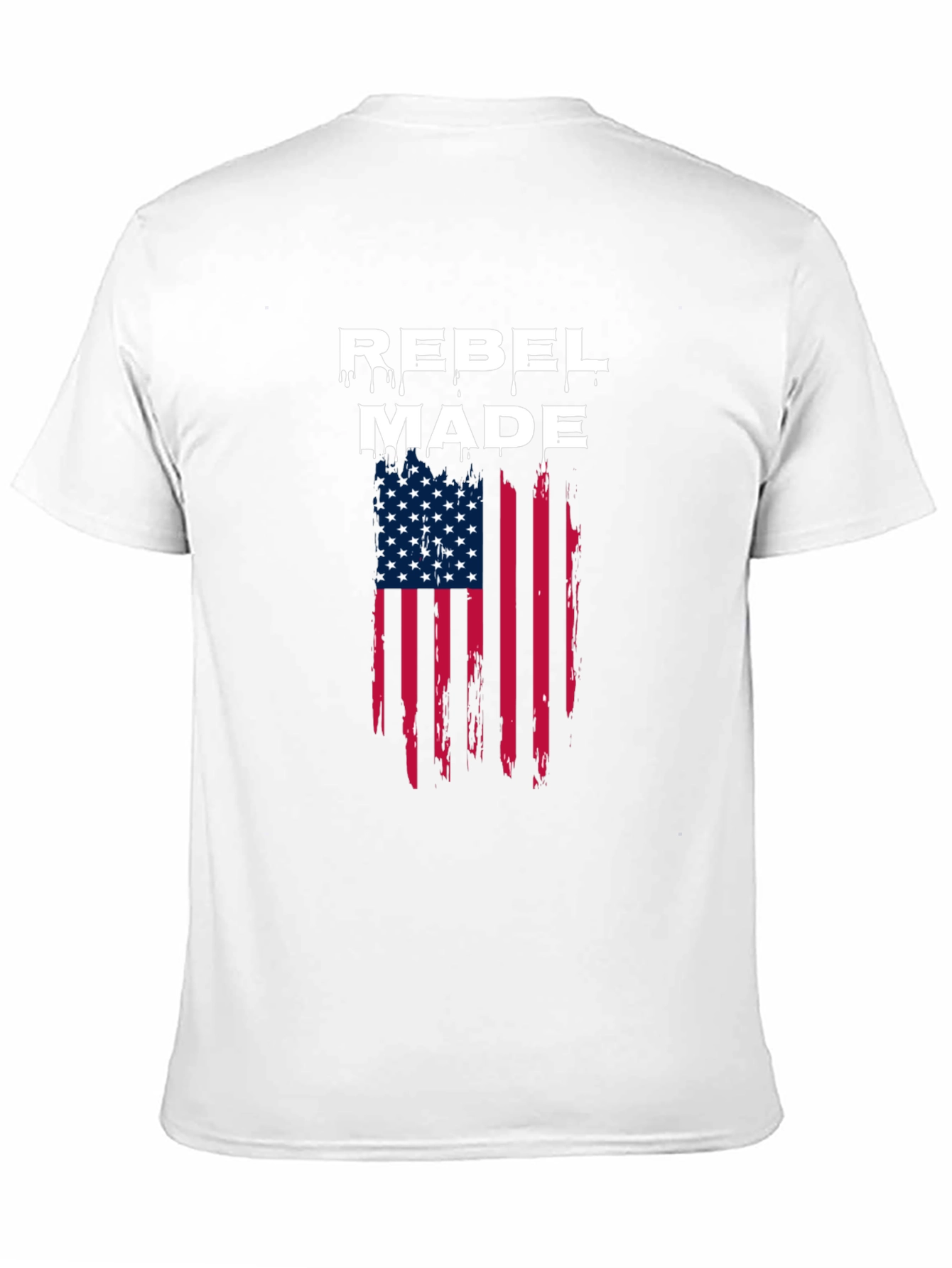 Rebel Made American Flag T-Shirt