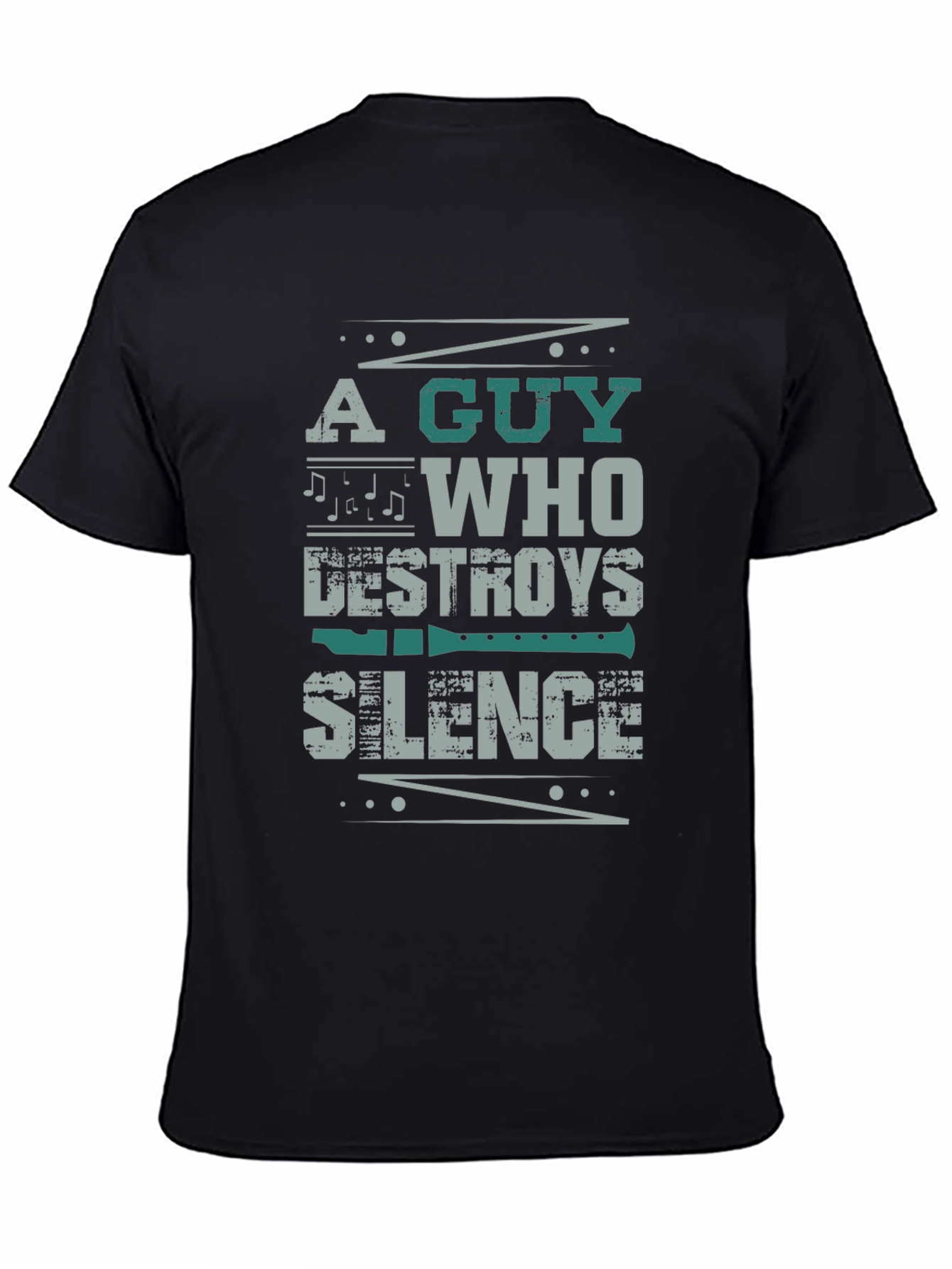 A Guy Who Destroys Silence T-Shirt