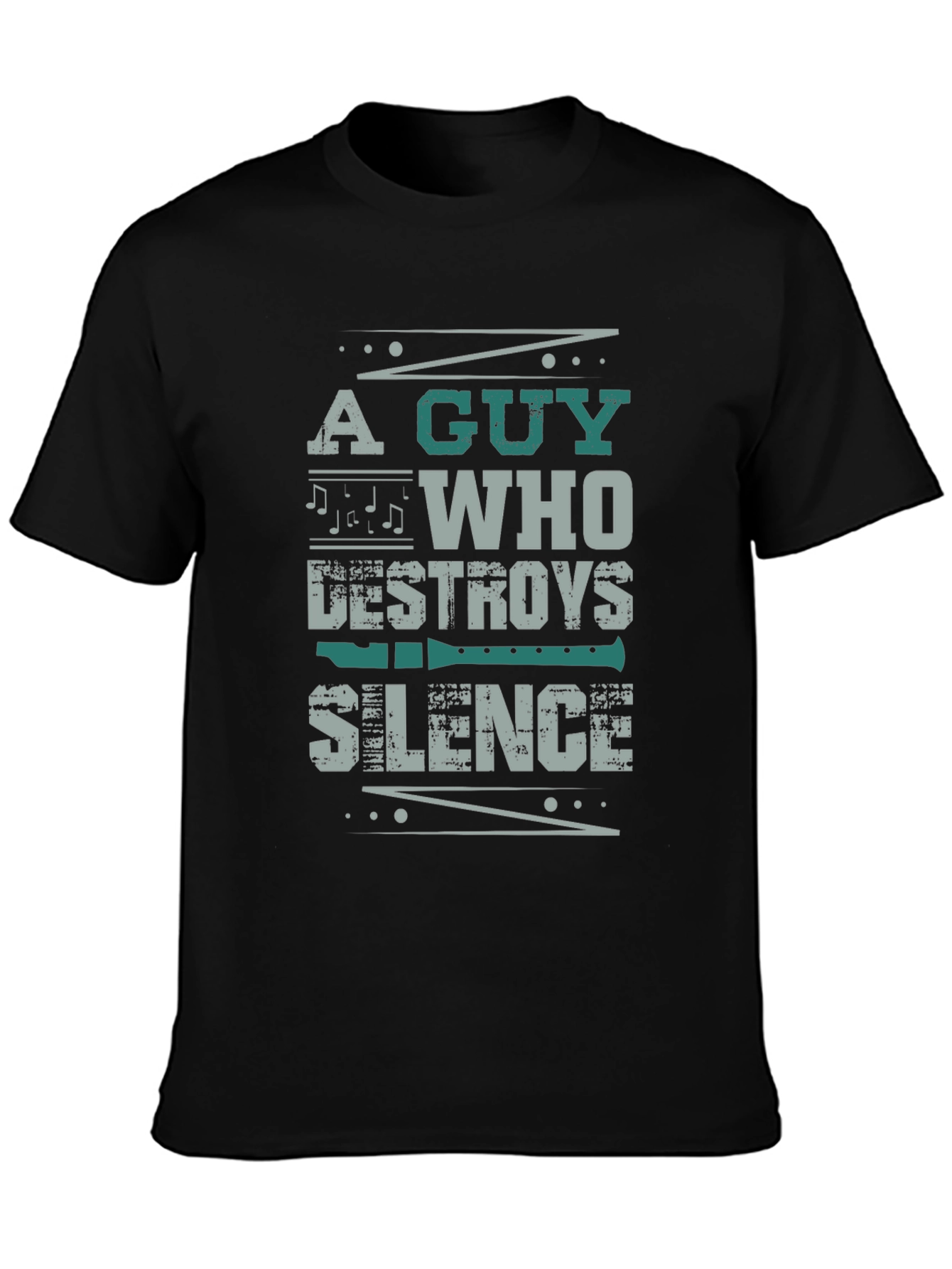 A Guy Who Destroys Silence T-Shirt