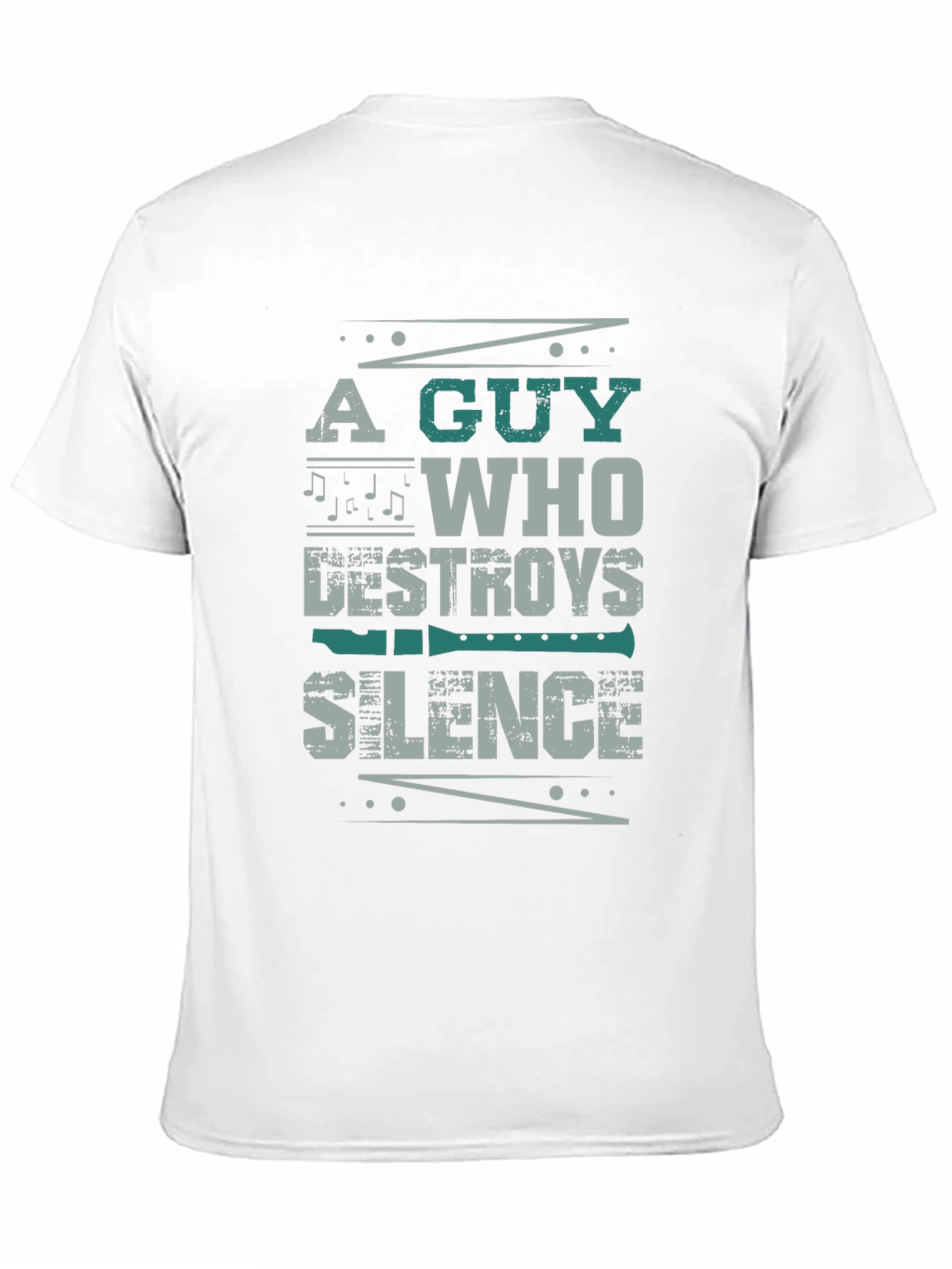 A Guy Who Destroys Silence T-Shirt