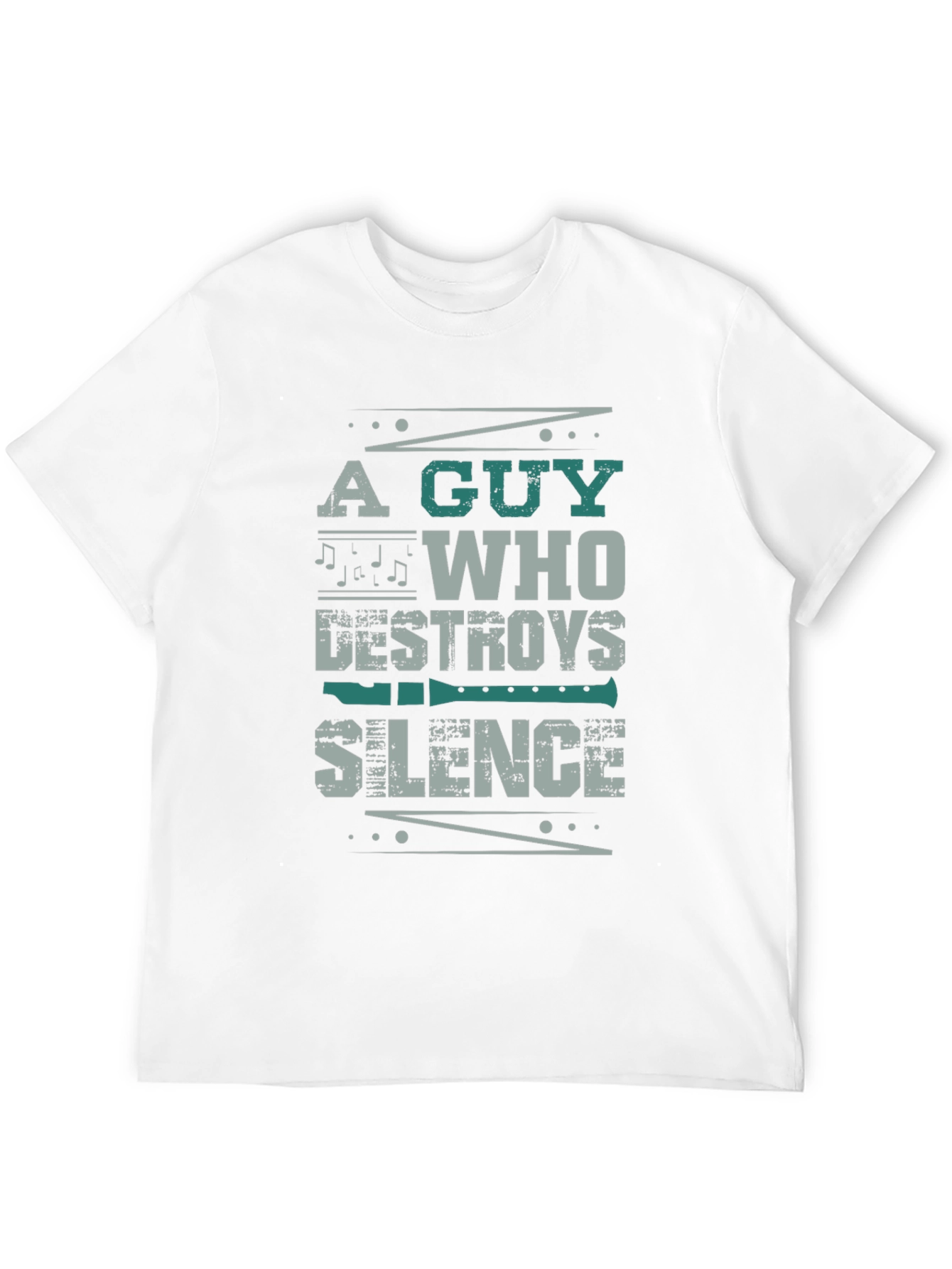 A Guy Who Destroys Silence T-Shirt