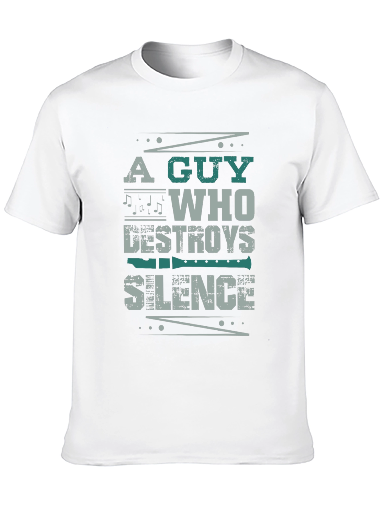 A Guy Who Destroys Silence T-Shirt