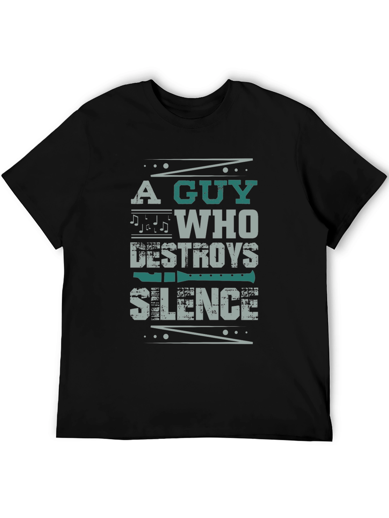 A Guy Who Destroys Silence T-Shirt