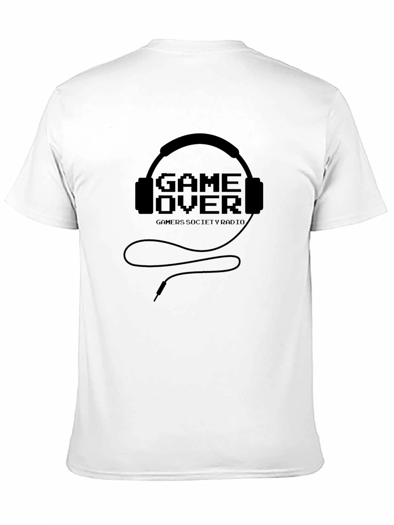 Game Over Headphone Graphic Tee