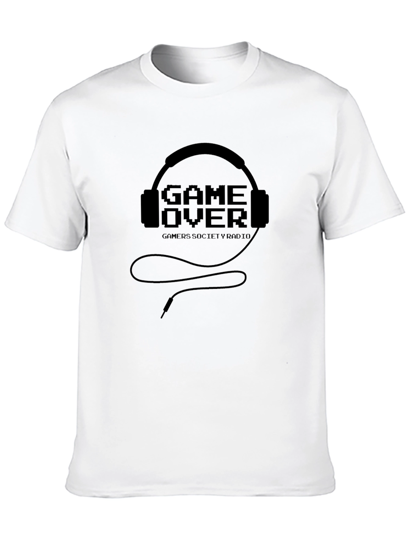 Game Over Headphone Graphic Tee