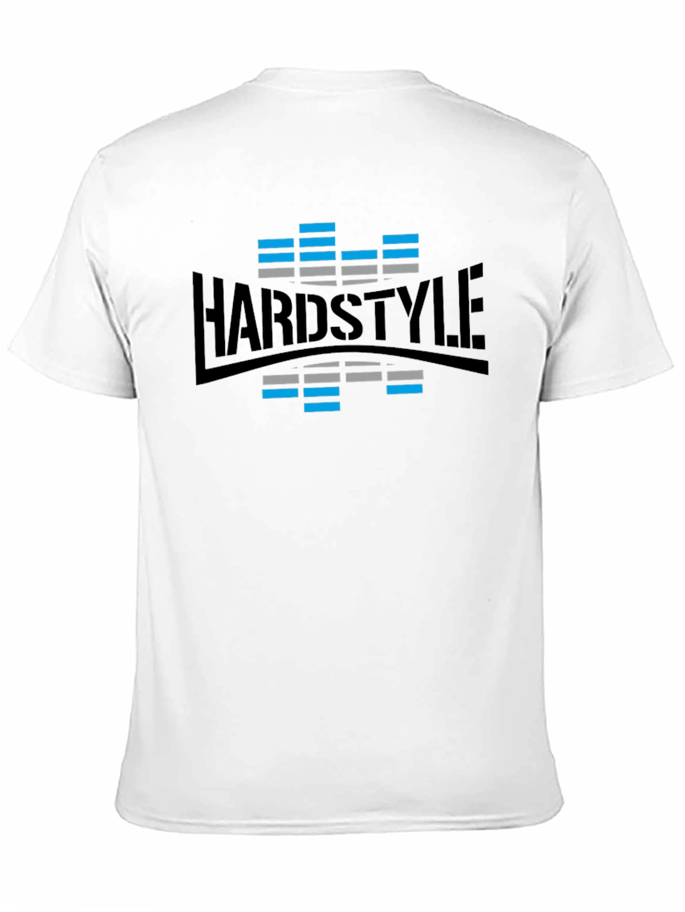 Hardstyle Graphic Print Black T-Shirt