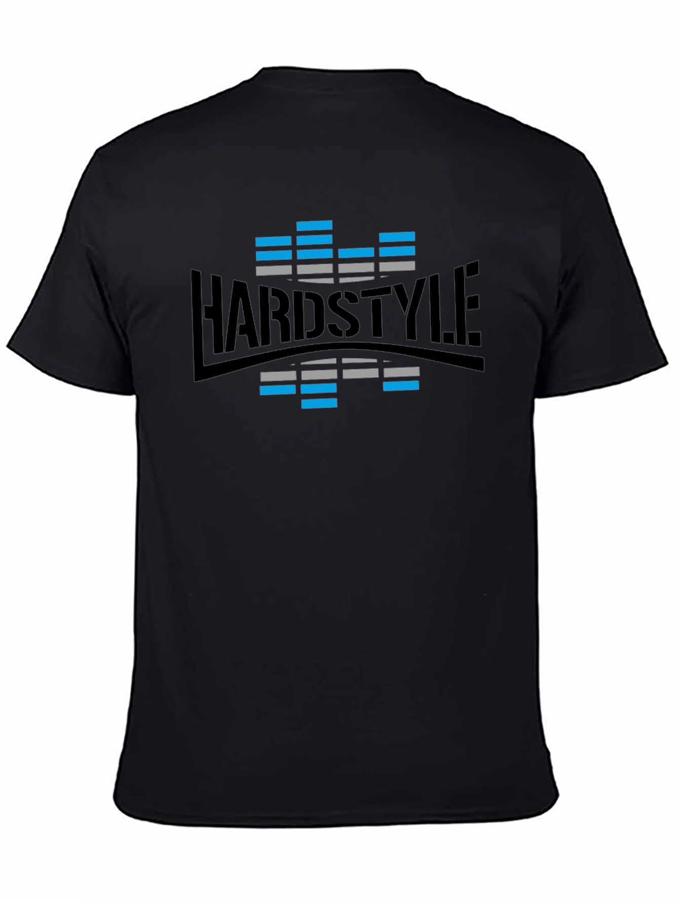 Hardstyle Graphic Print Black T-Shirt