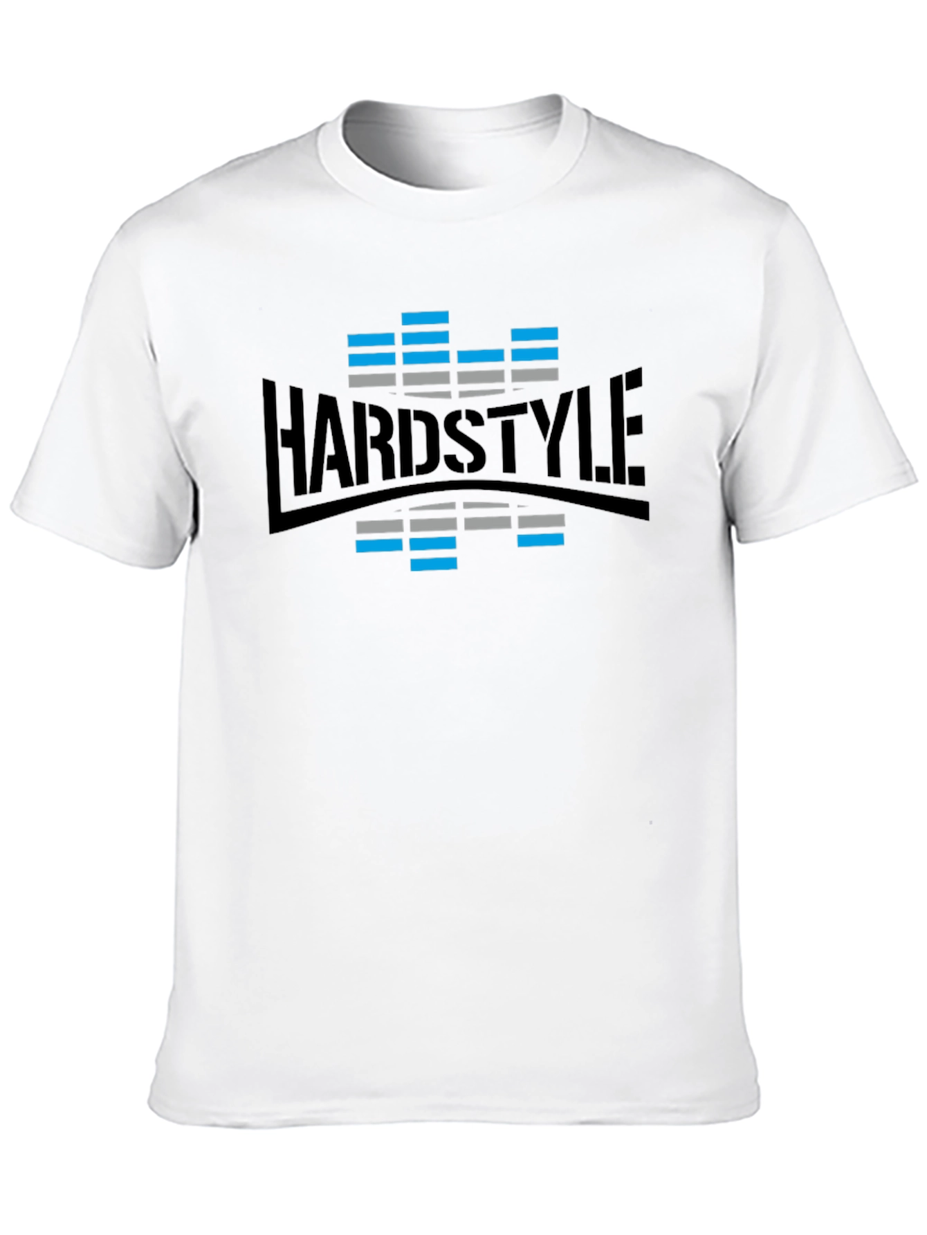 Hardstyle Graphic Print Black T-Shirt
