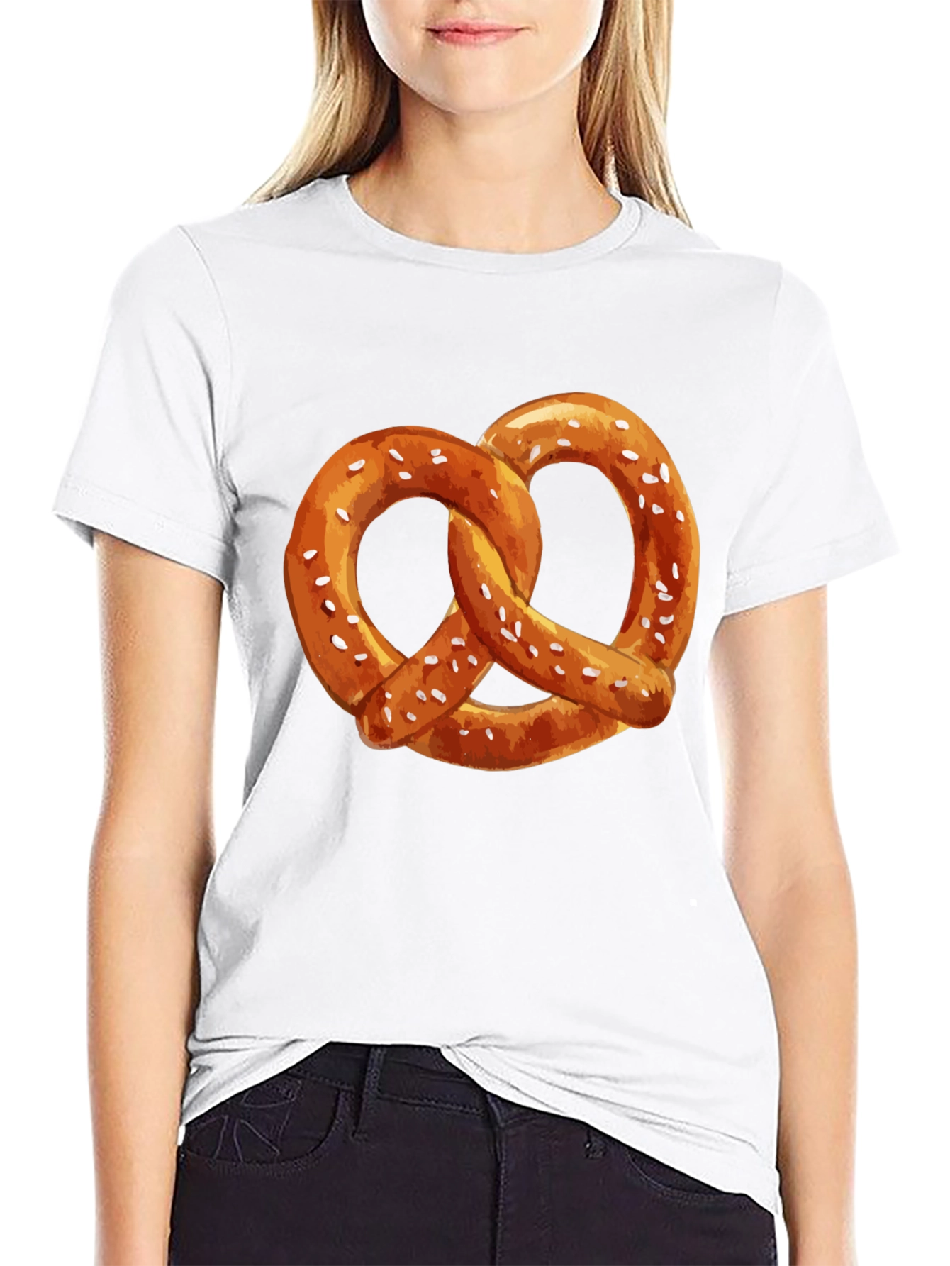 Pretzel T-Shirt - Salty Snack Graphic Tee