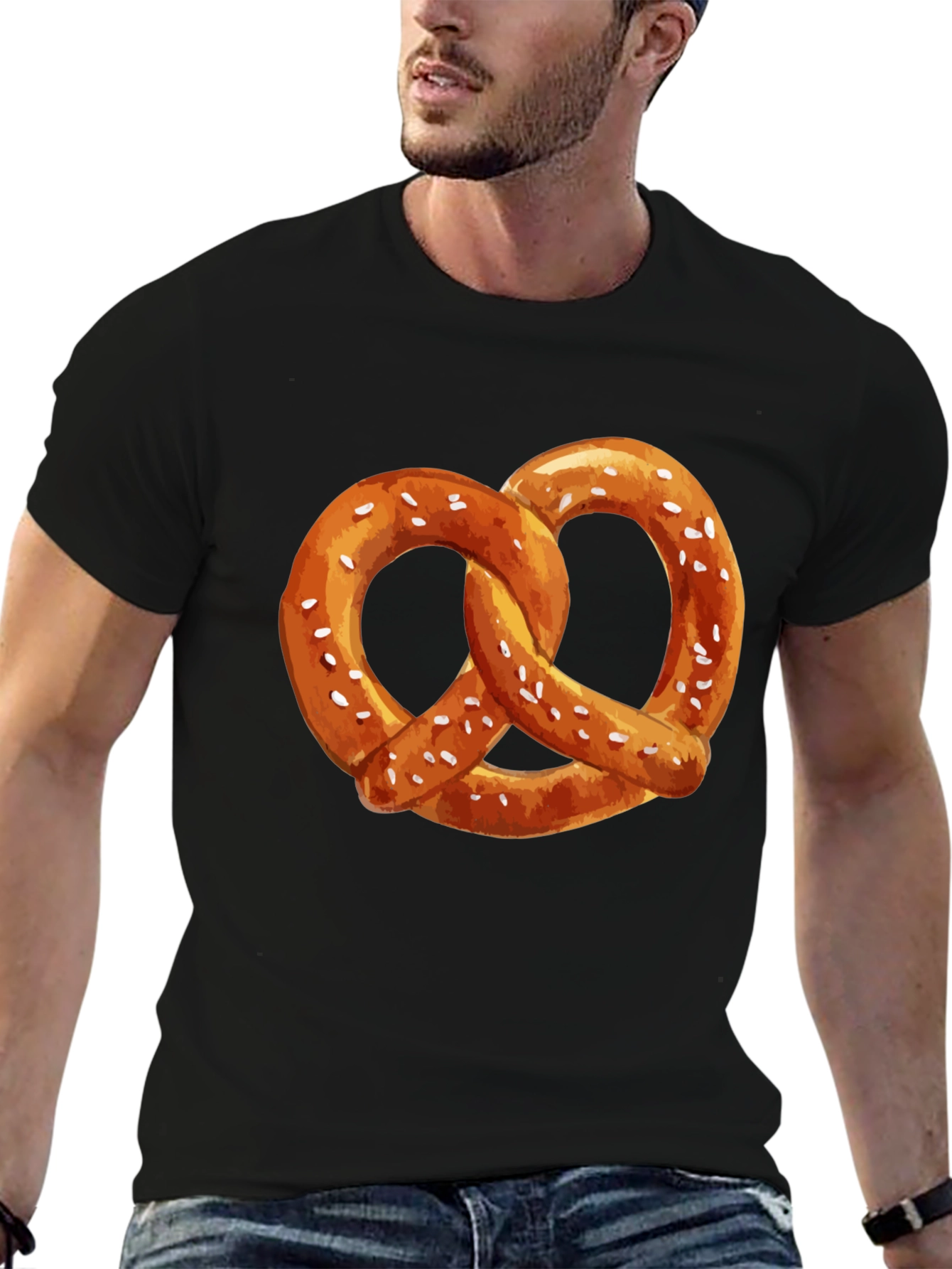 Pretzel T-Shirt - Salty Snack Graphic Tee
