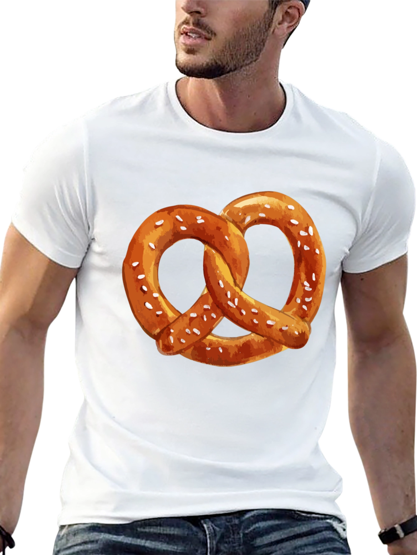 Pretzel T-Shirt - Salty Snack Graphic Tee