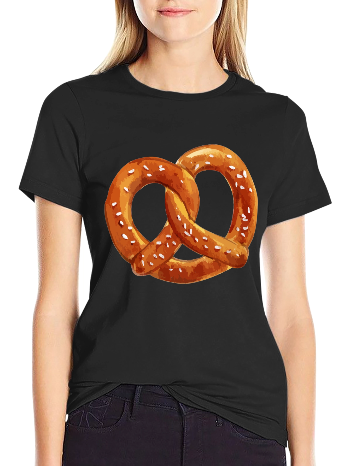 Pretzel T-Shirt - Salty Snack Graphic Tee