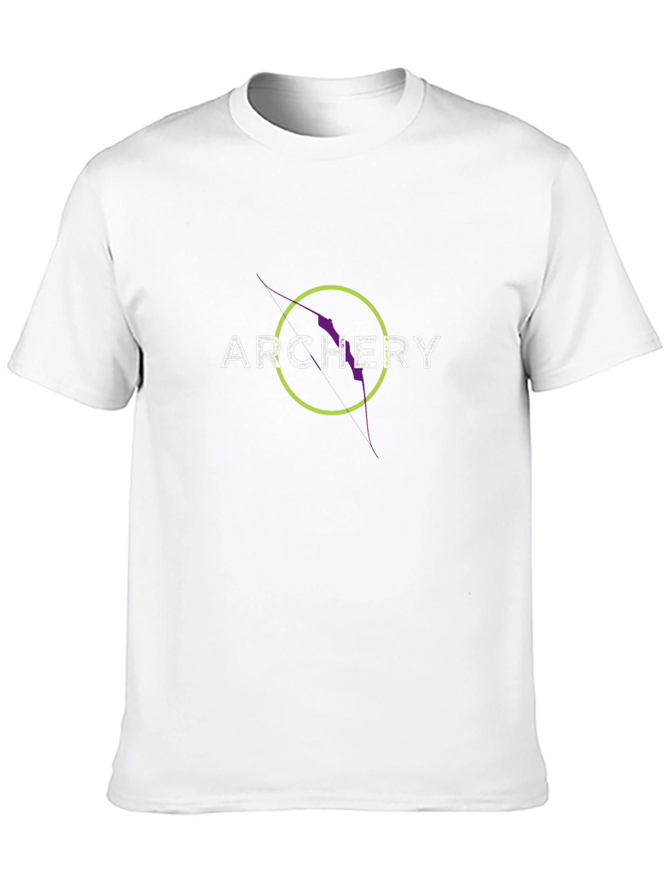 Archery Bow Arrow Black T-Shirt