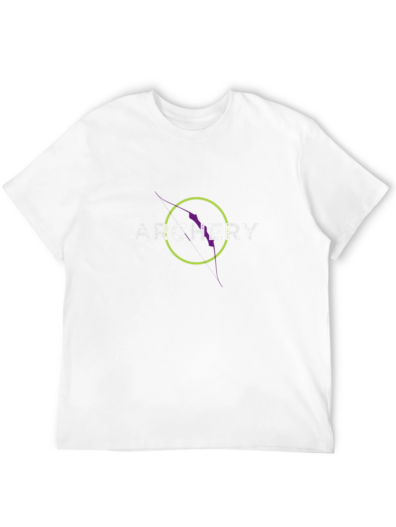 Archery Bow Arrow Black T-Shirt