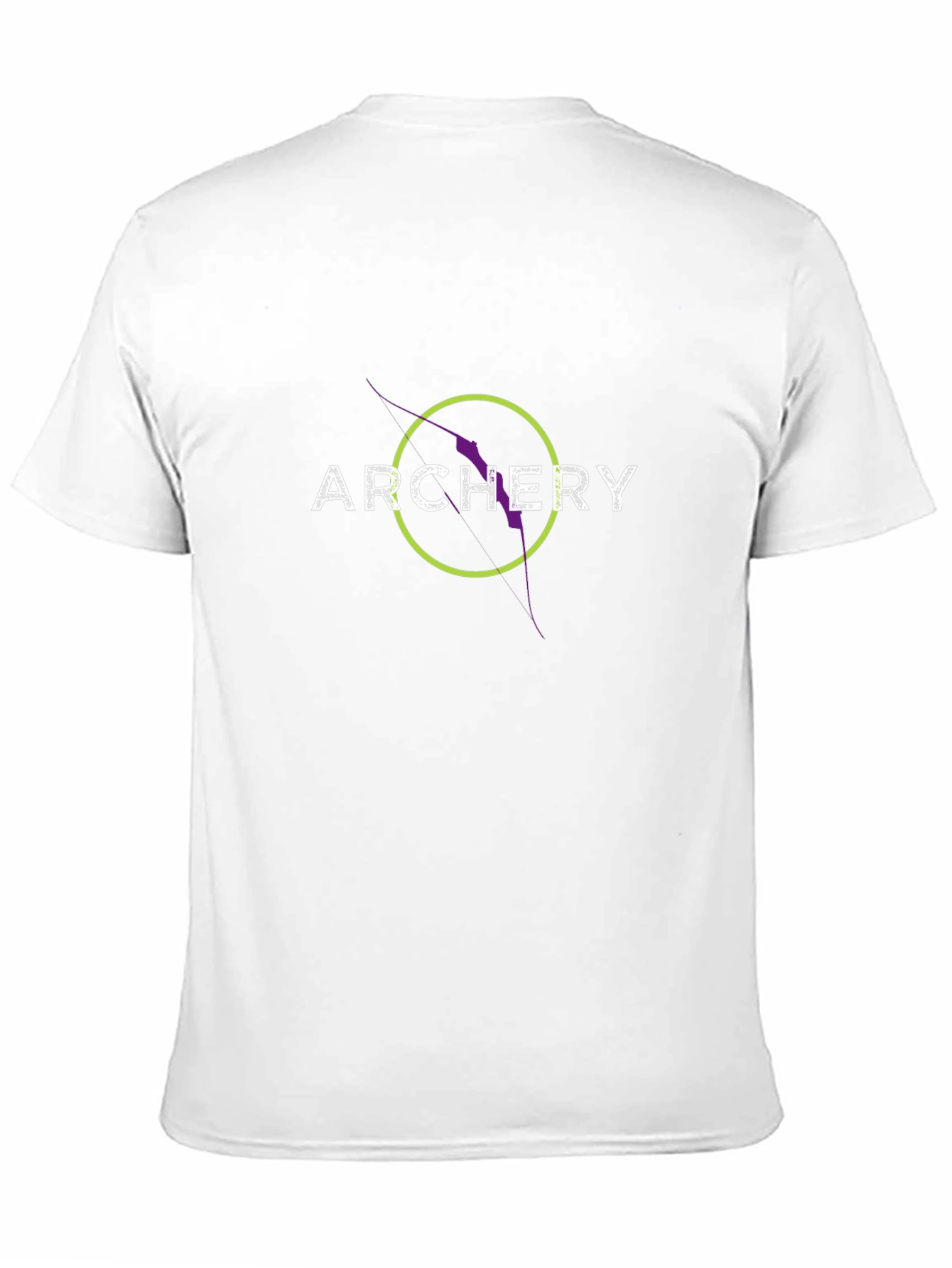 Archery Bow Arrow Black T-Shirt