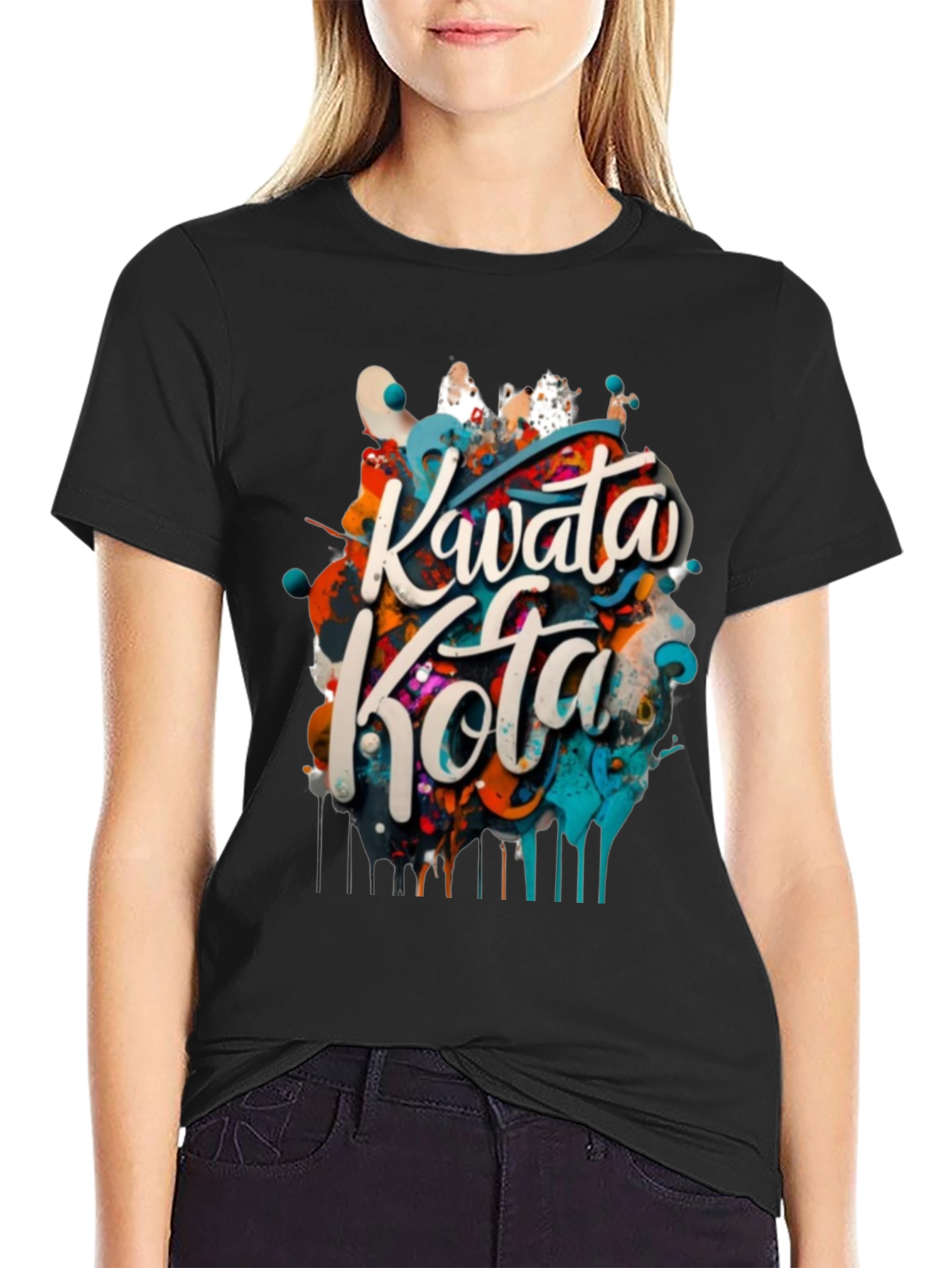 Kawata Kota Graphic Tee - Urban Style T-Shirt