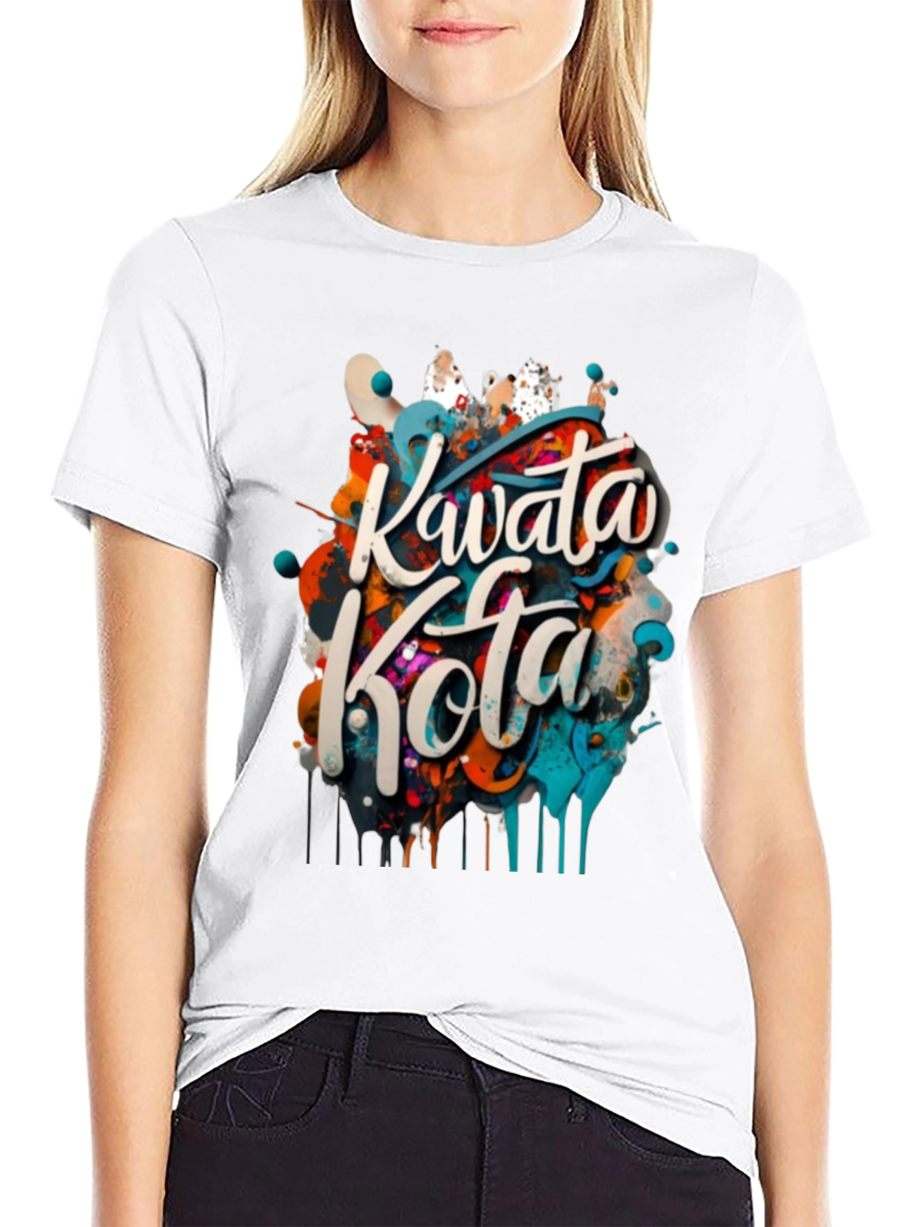 Kawata Kota Graphic Tee - Urban Style T-Shirt