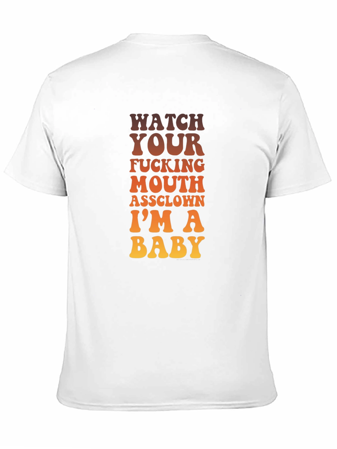 Funny Sarcastic Graphic T-Shirt - Watch Your Mouth