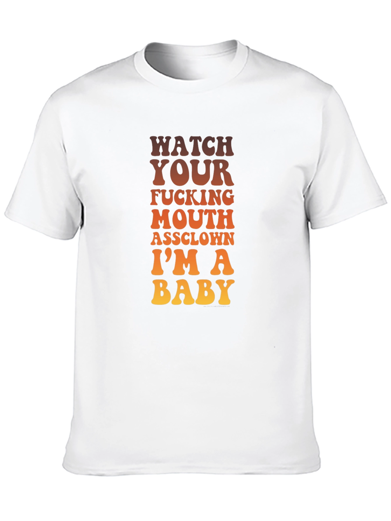 Funny Sarcastic Graphic T-Shirt - Watch Your Mouth