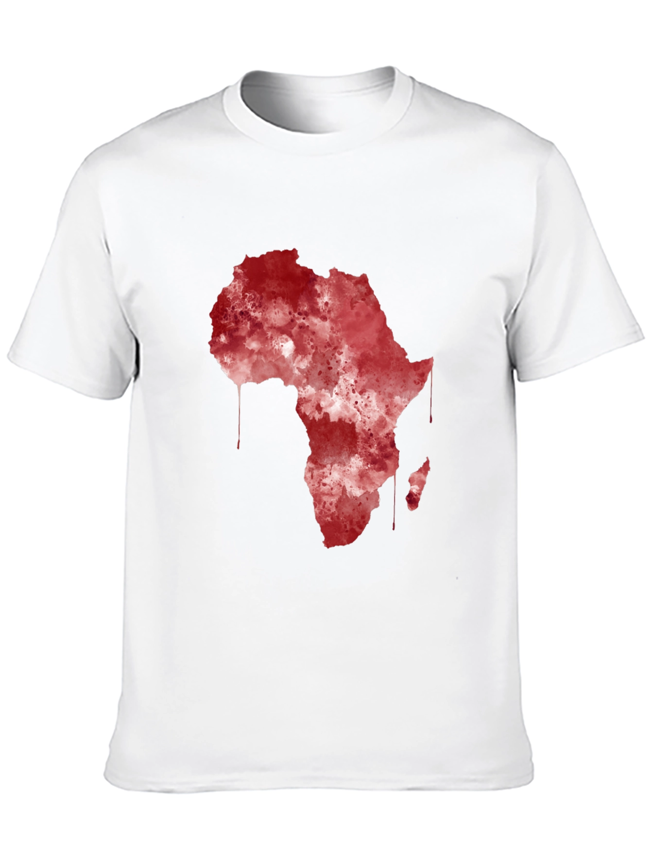 Africa Continent Map Graphic T-Shirt
