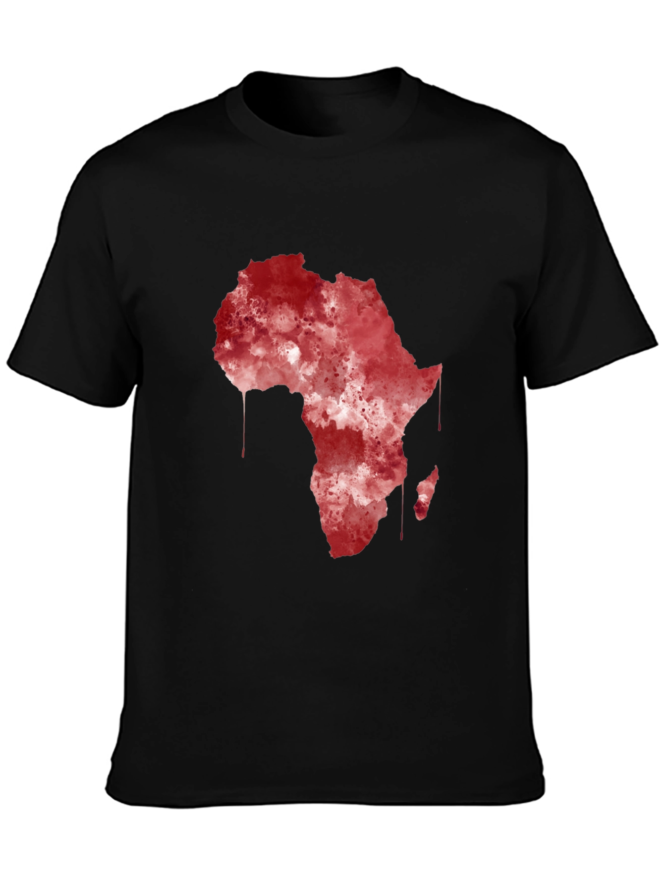Africa Continent Map Graphic T-Shirt