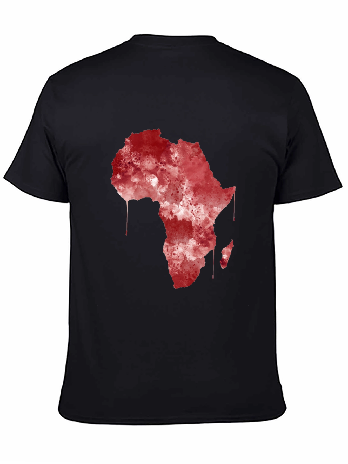 Africa Continent Map Graphic T-Shirt