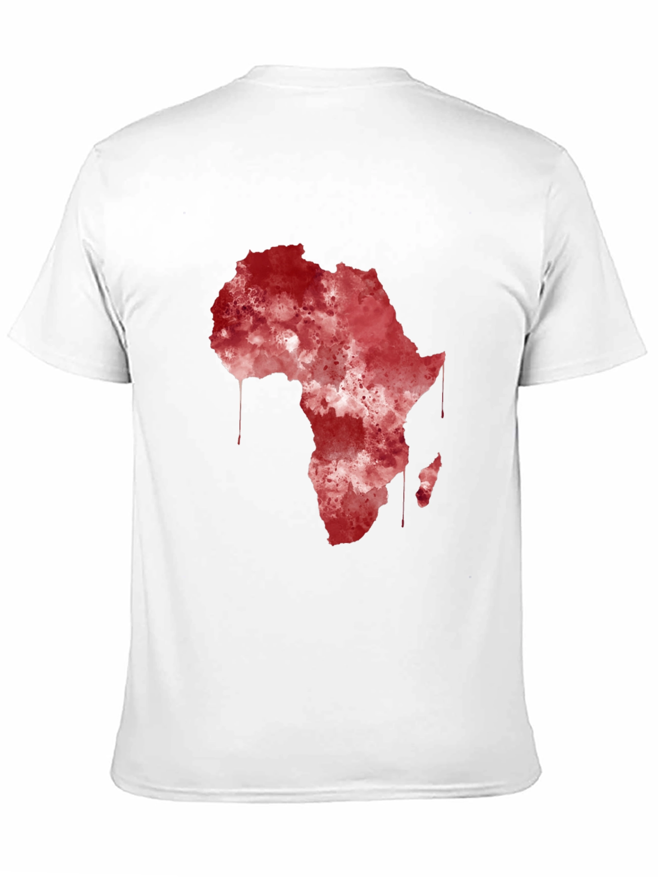 Africa Continent Map Graphic T-Shirt