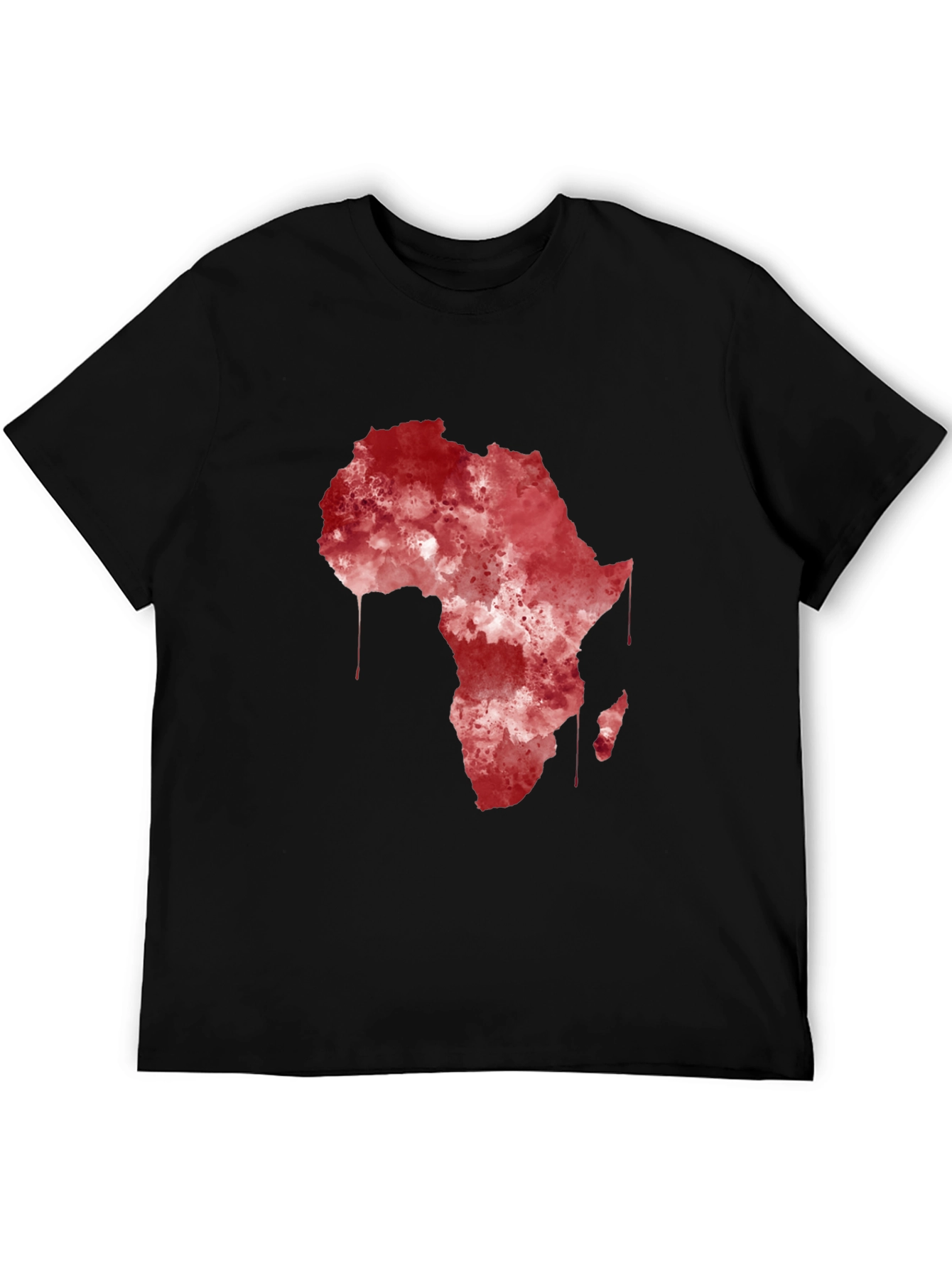 Africa Continent Map Graphic T-Shirt