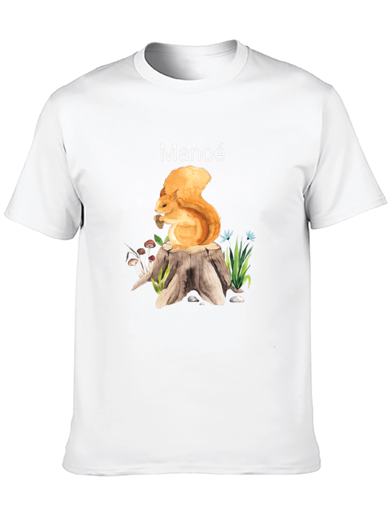Manoe Squirrel Graphic Tee