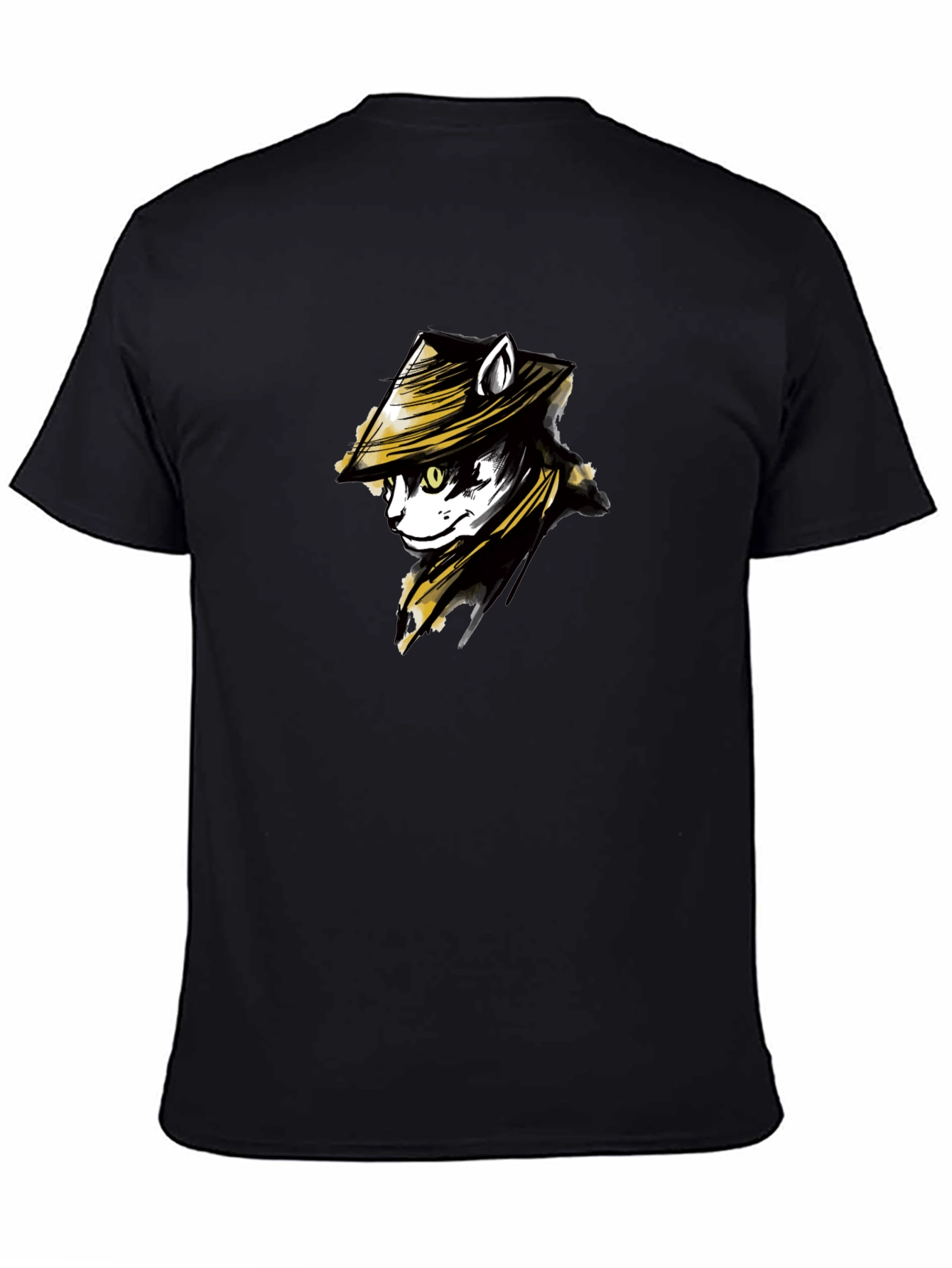 Samurai Cat T-Shirt - Cool Graphic Tee