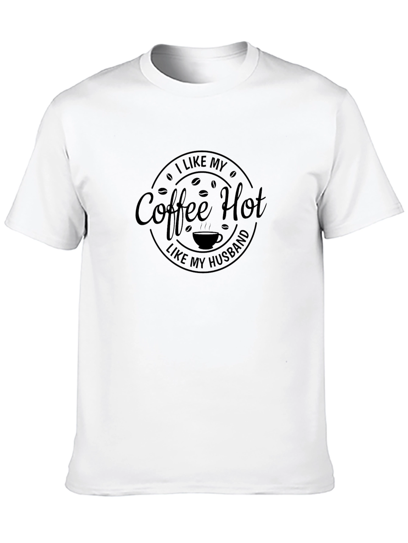 Coffee Hot Husband T-Shirt - Black