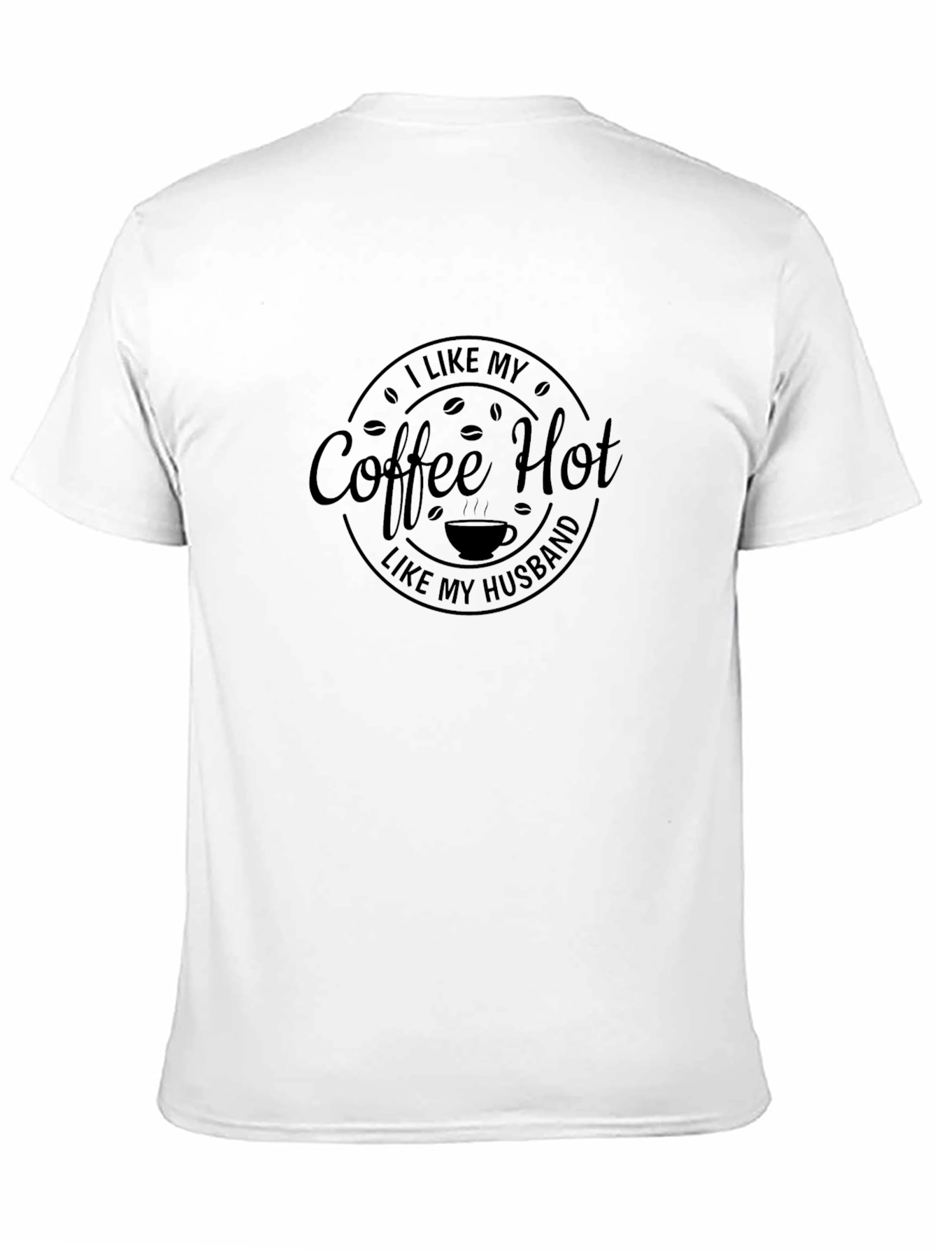 Coffee Hot Husband T-Shirt - Black