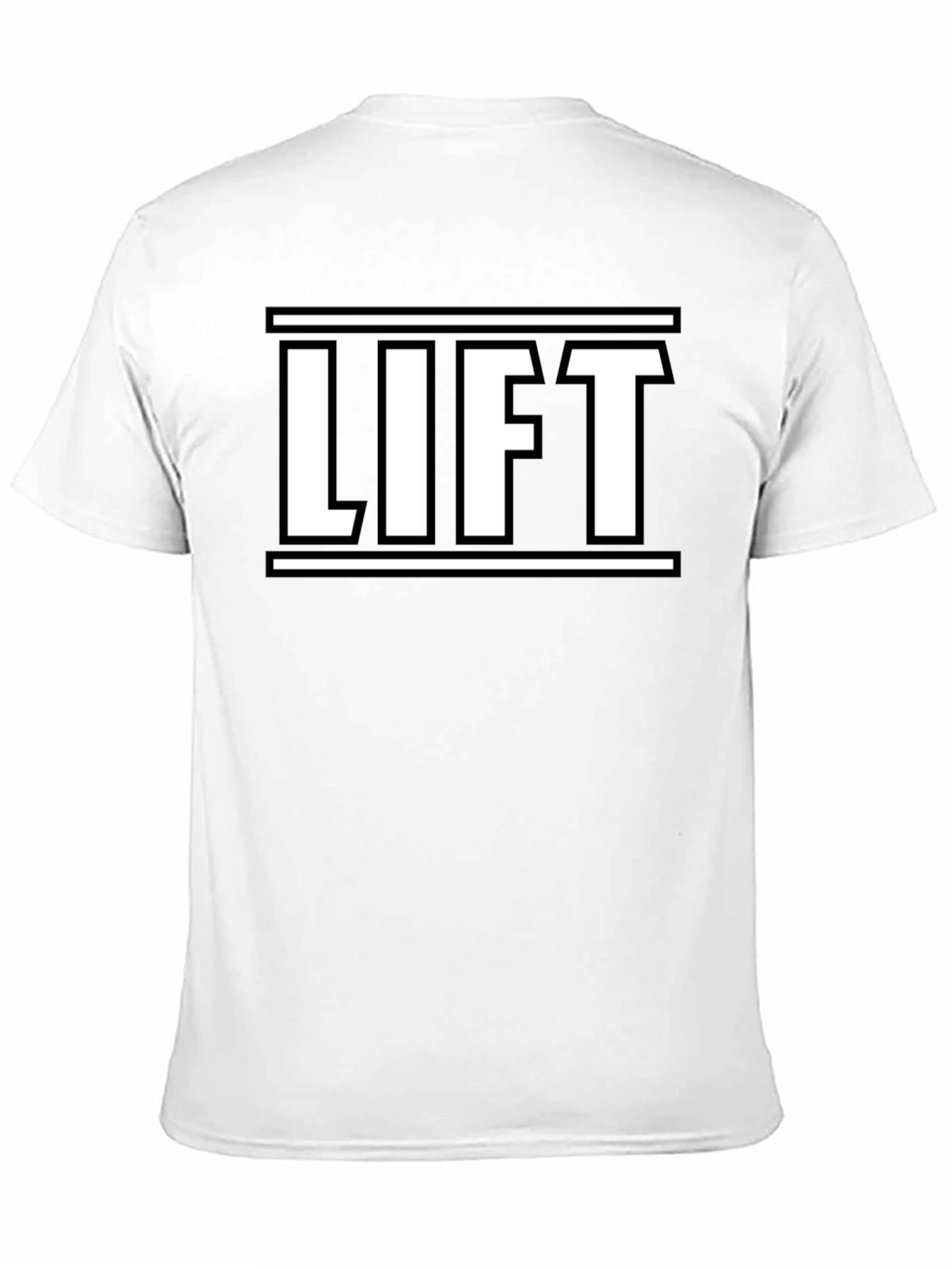 Lift Graphic Print Mens Black T-Shirt