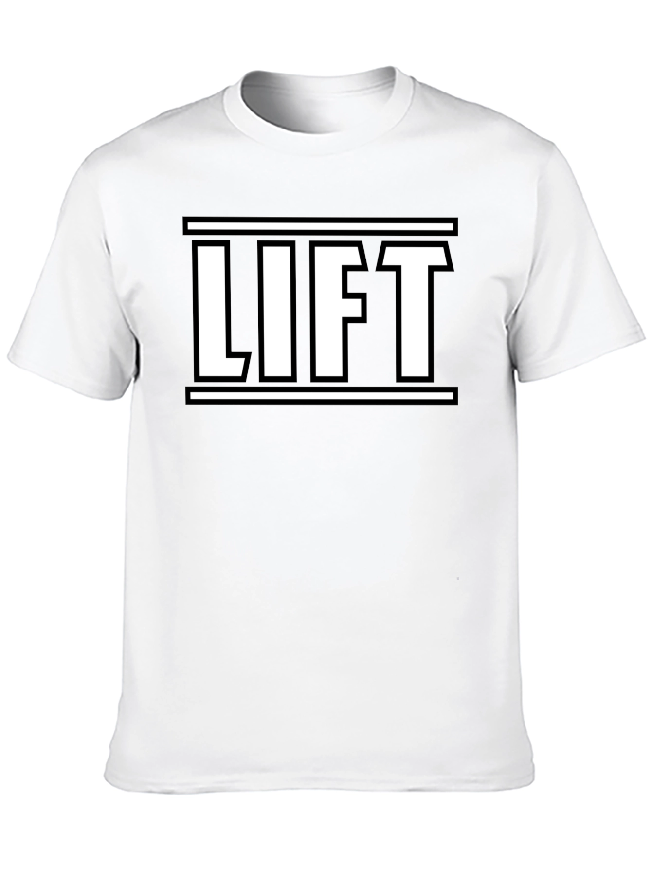 Lift Graphic Print Mens Black T-Shirt