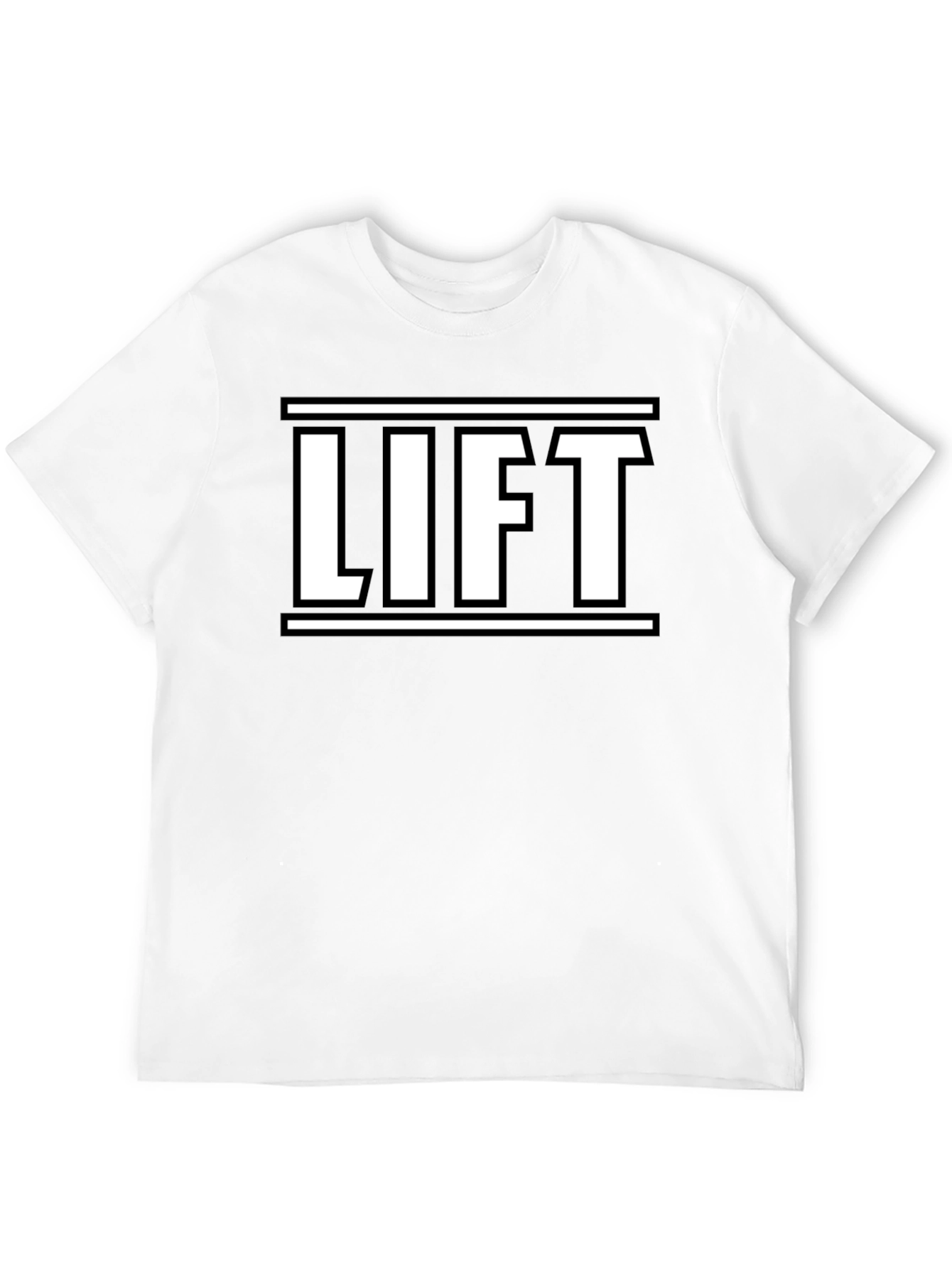 Lift Graphic Print Mens Black T-Shirt