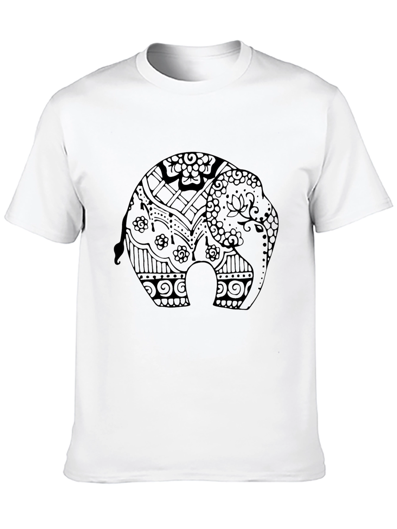 Elephant Graphic Print Tee