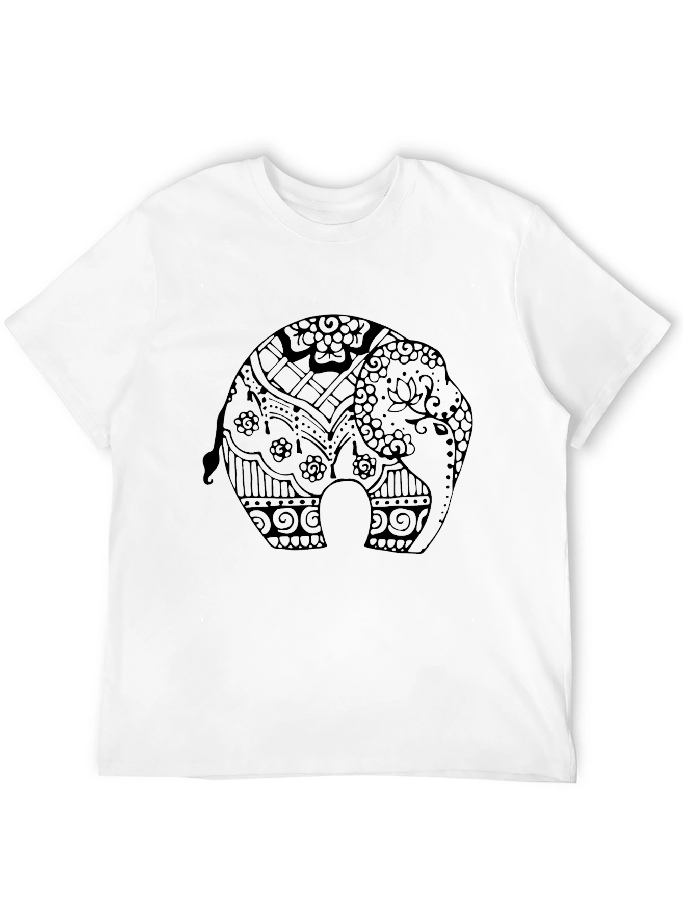 Elephant Graphic Print Tee