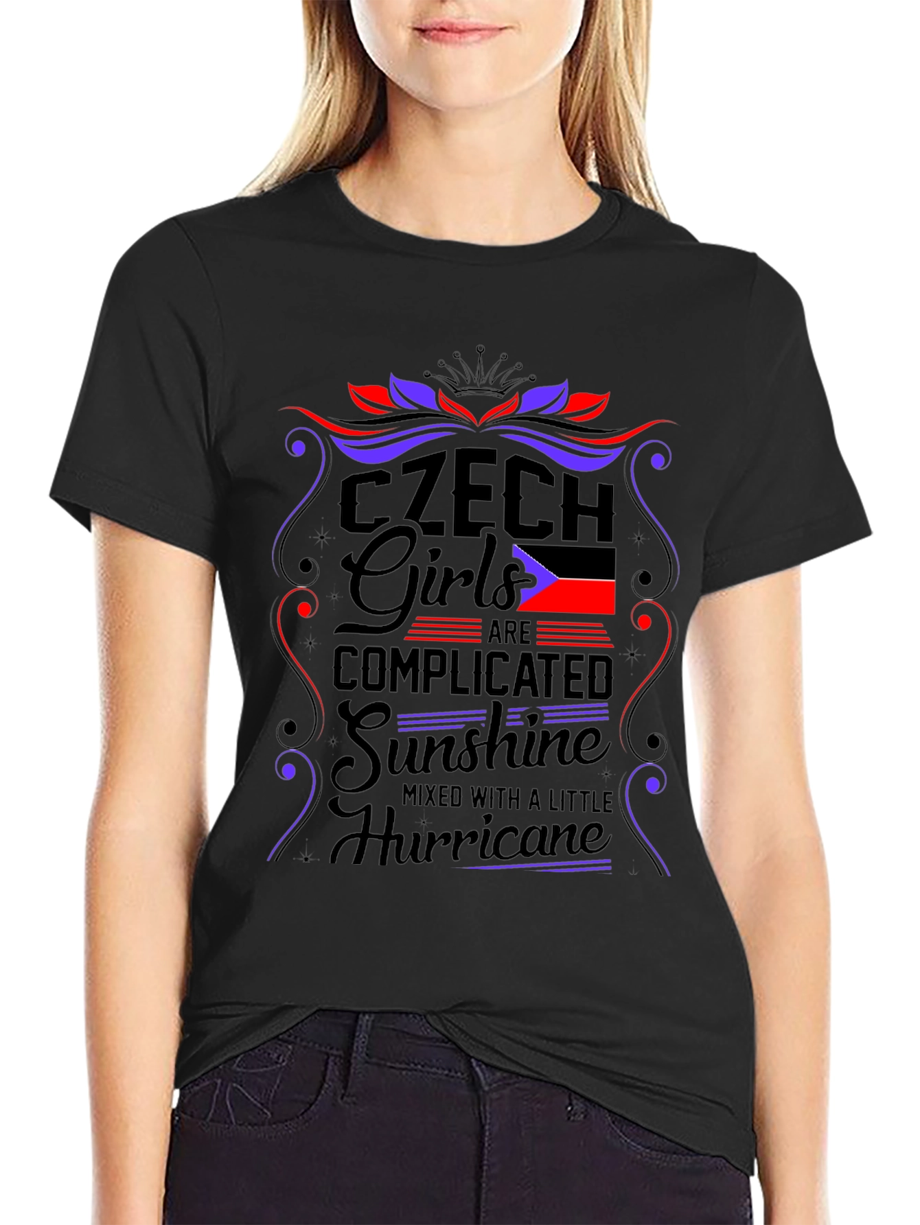 Czech Girls Complicated Sunshine T-Shirt